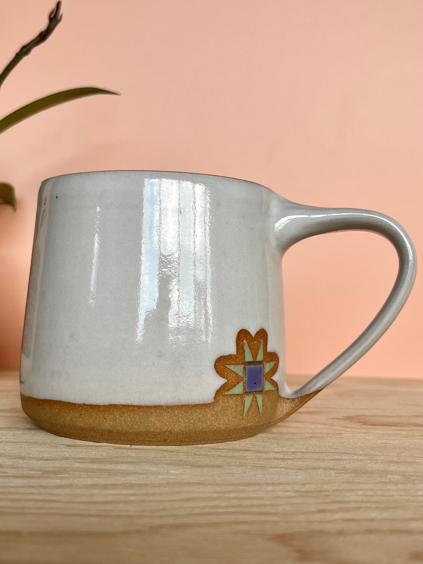 Tall Garden Quilt Mug -14-