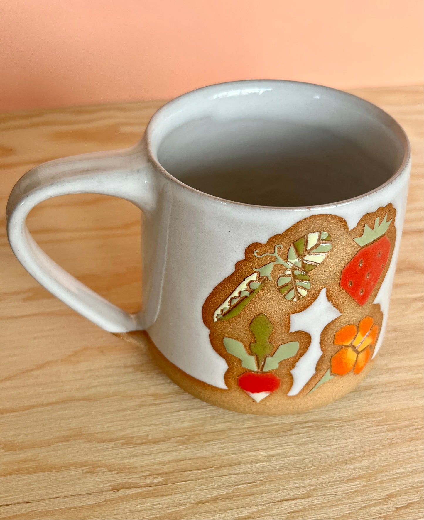 Tall Garden Quilt Mug -03-