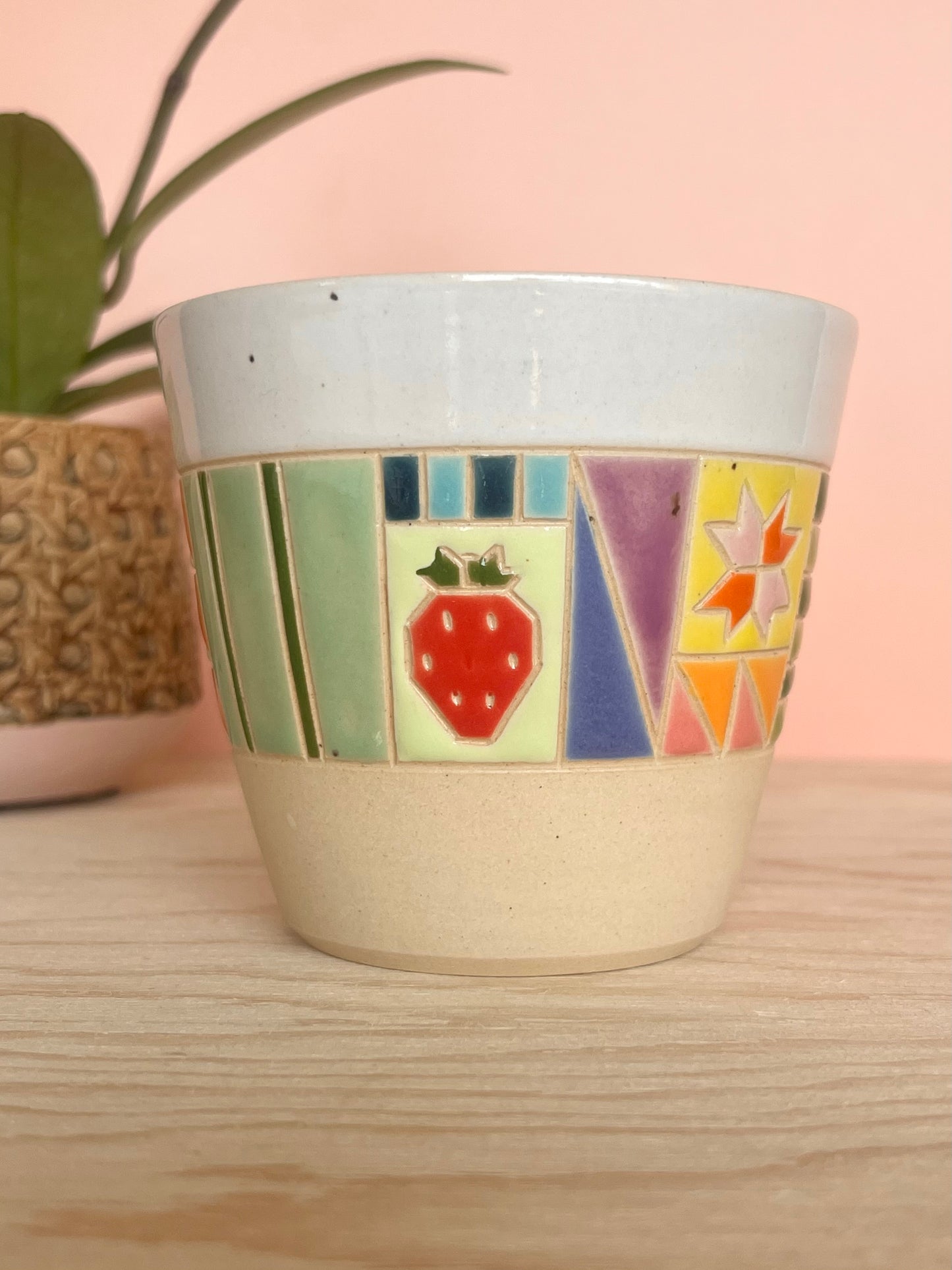 Angular Quilted Tumbler -71-