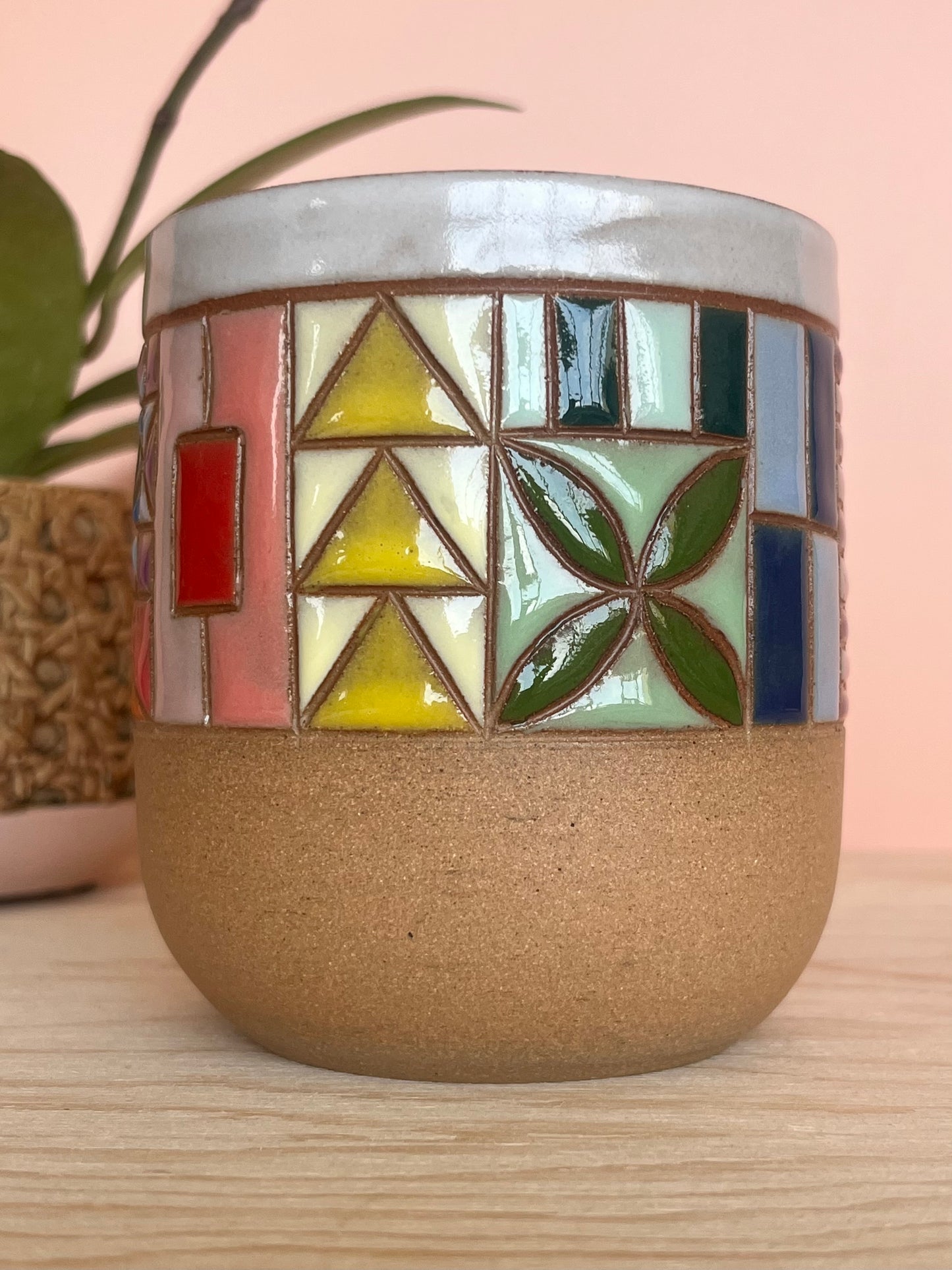 Rounded Quilted Tumbler -88-