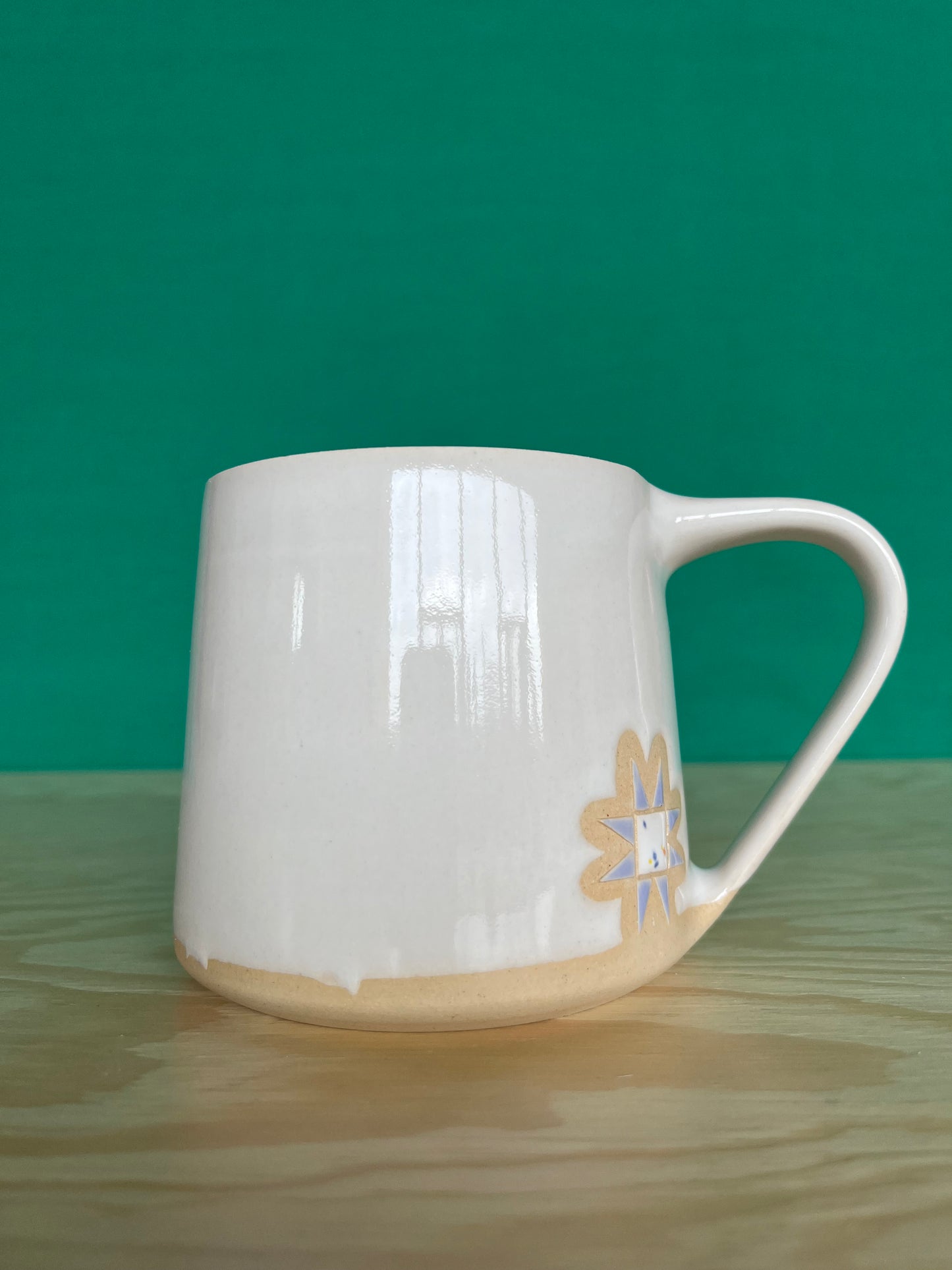 Tall Quilt Mug