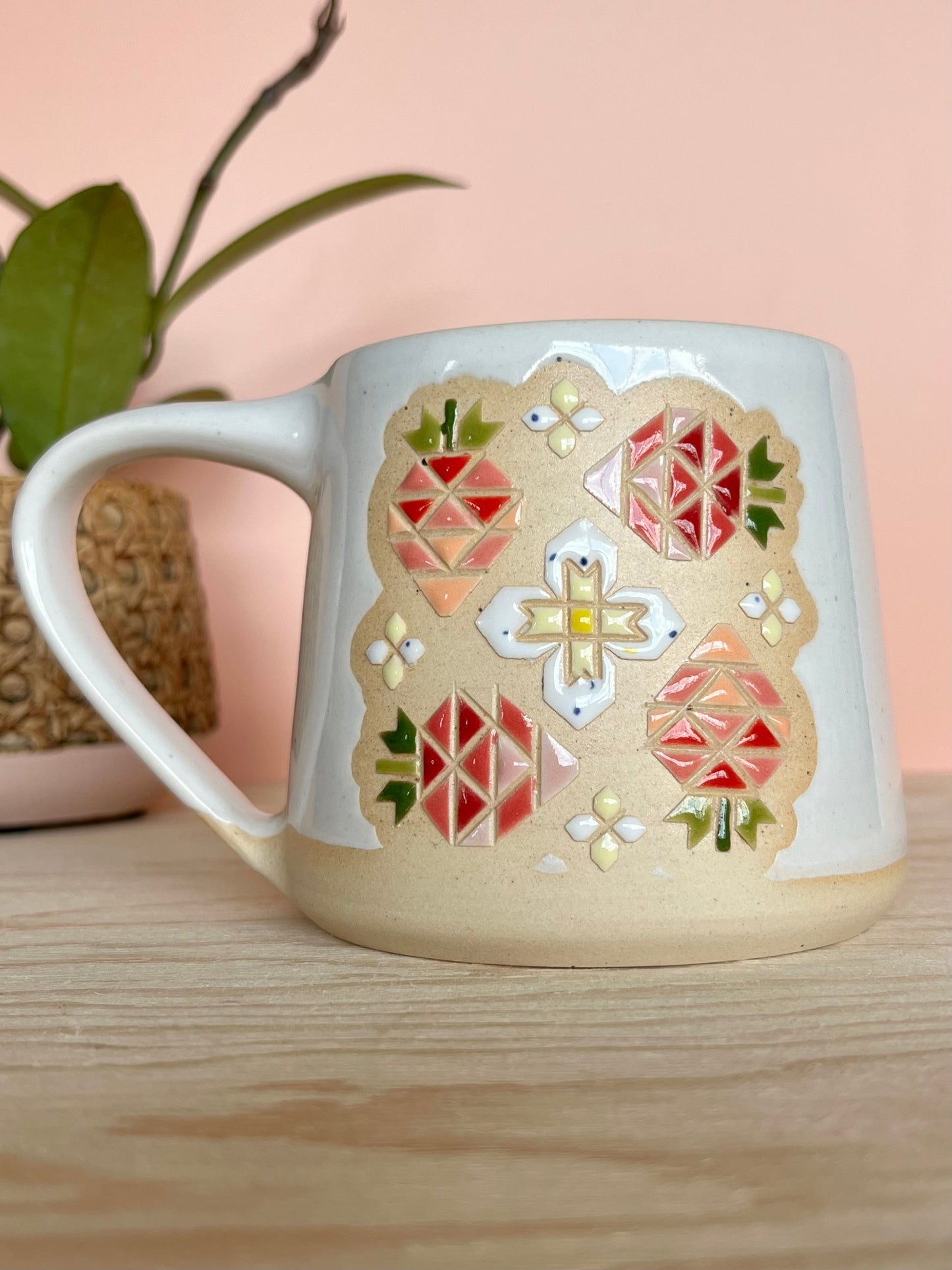 Shortie Garden Quilt Mug -49-
