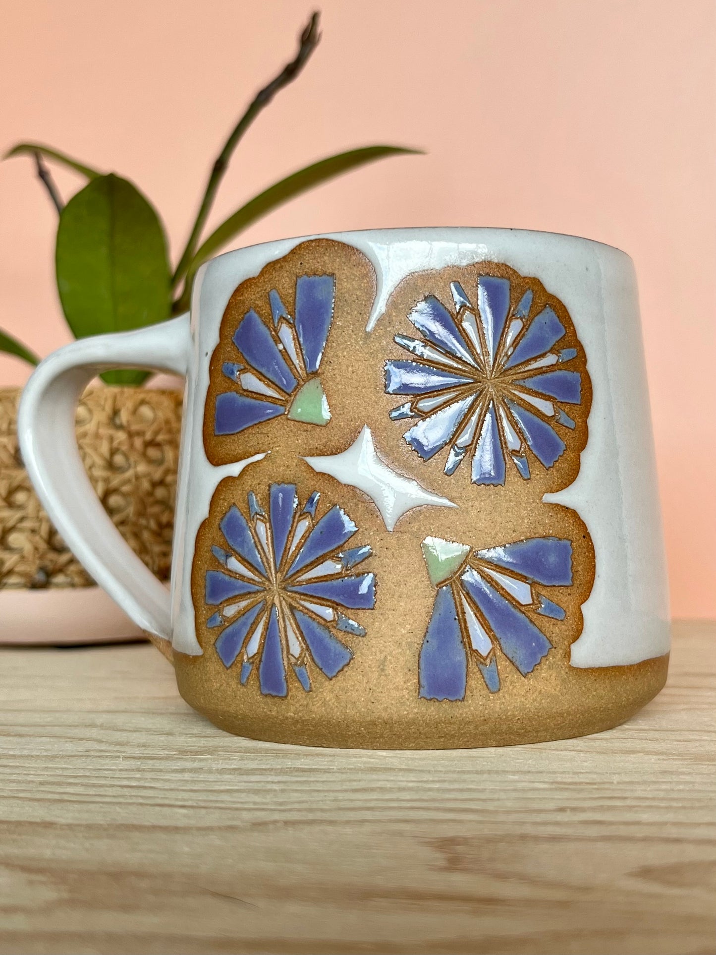 Tall Garden Quilt Mug -14-