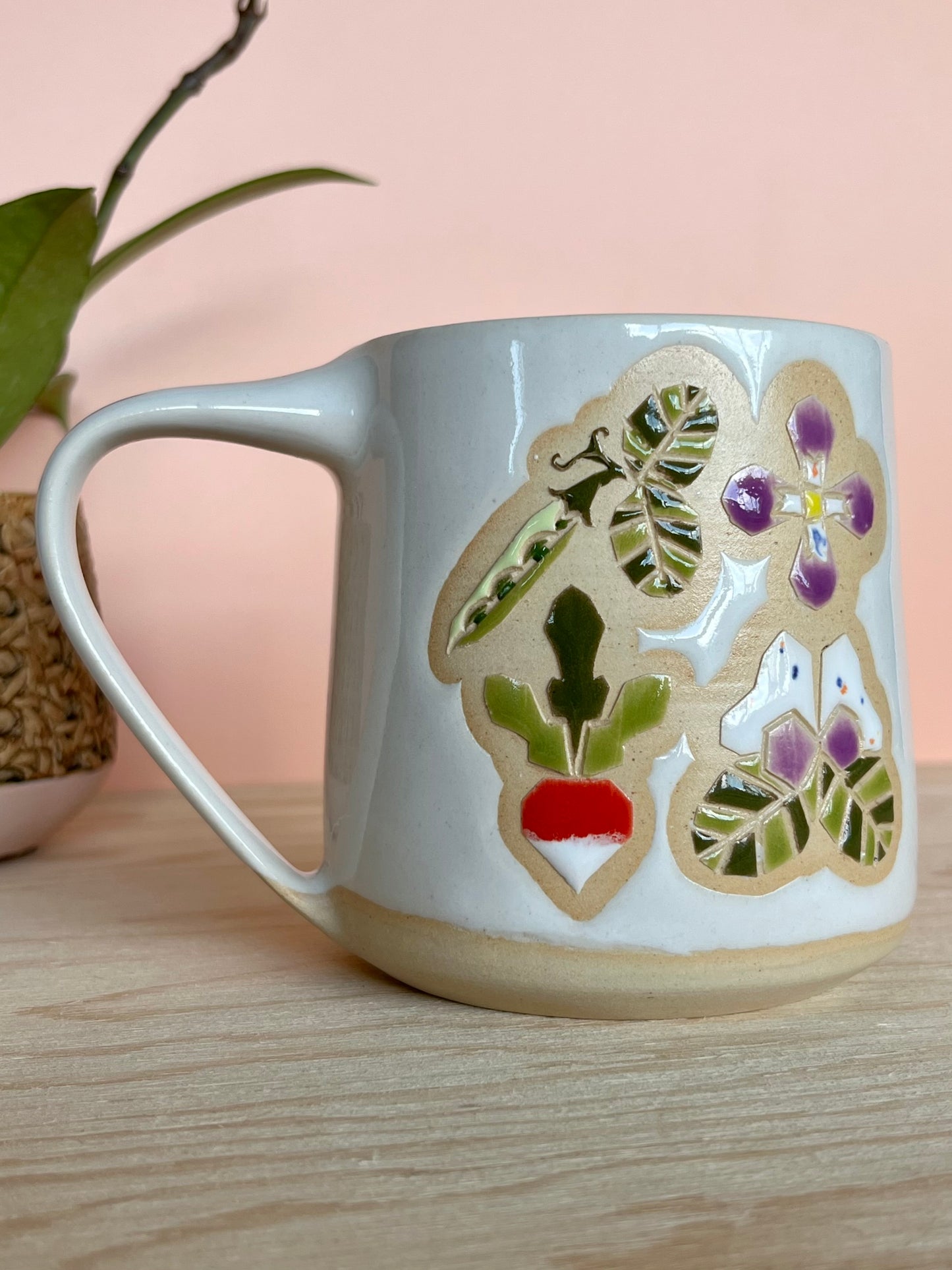 Extra Tall Garden Quilt Mug -26-