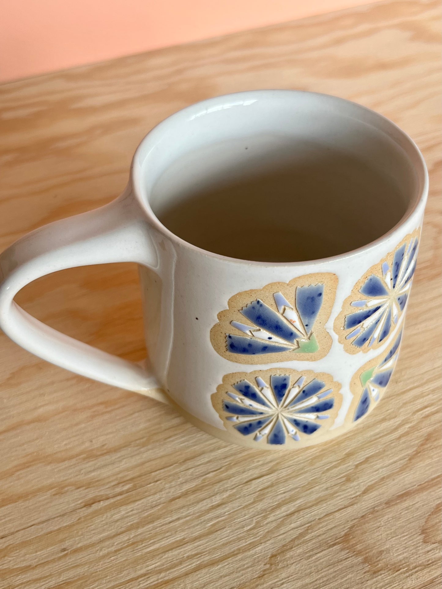 Tall Garden Quilt Mug -21-