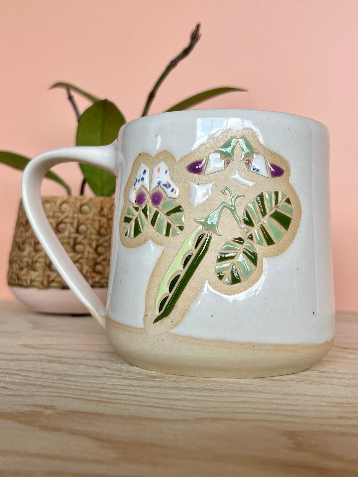 Extra Tall Garden Quilt Mug -25-