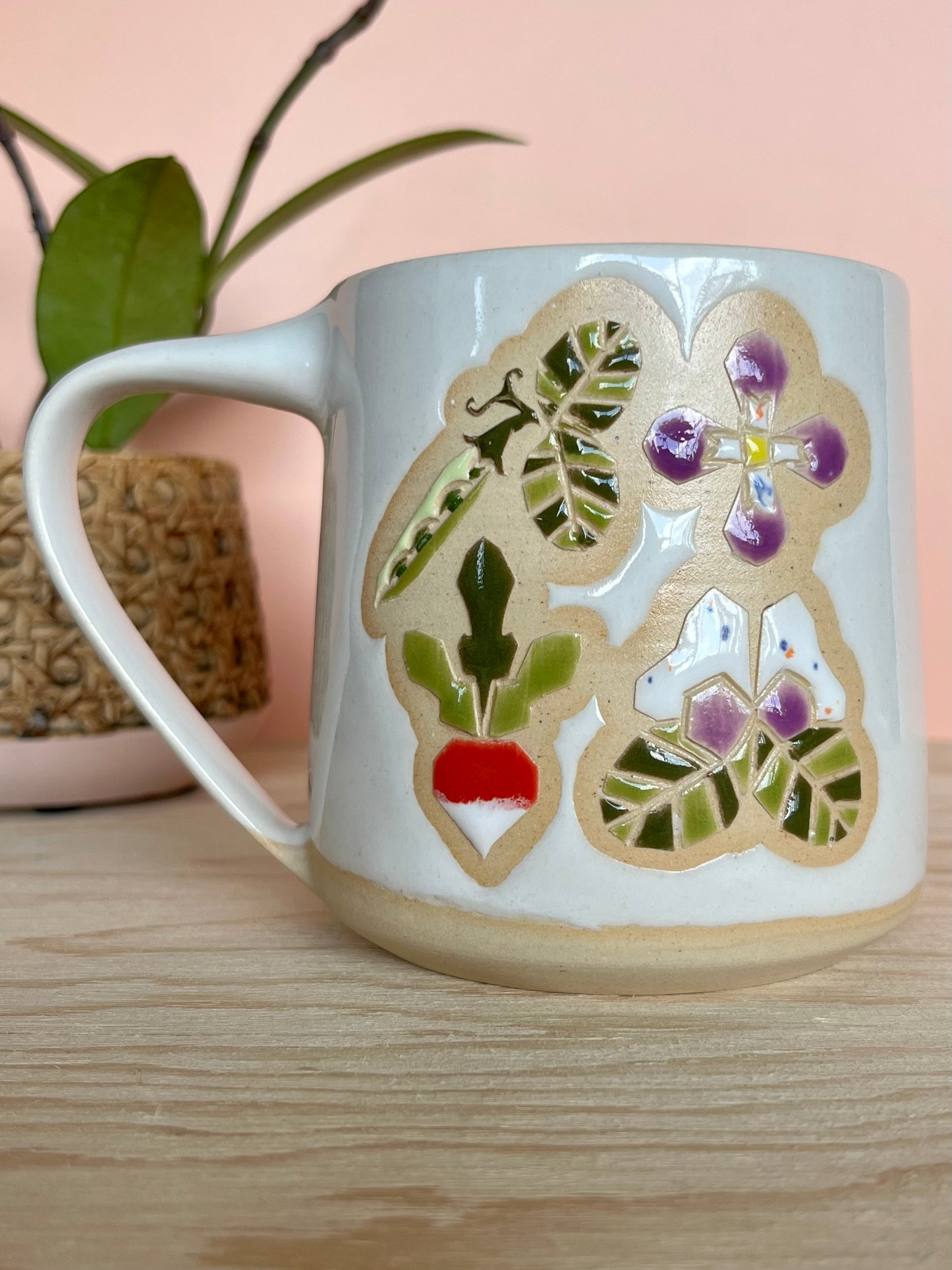 Extra Tall Garden Quilt Mug -26-
