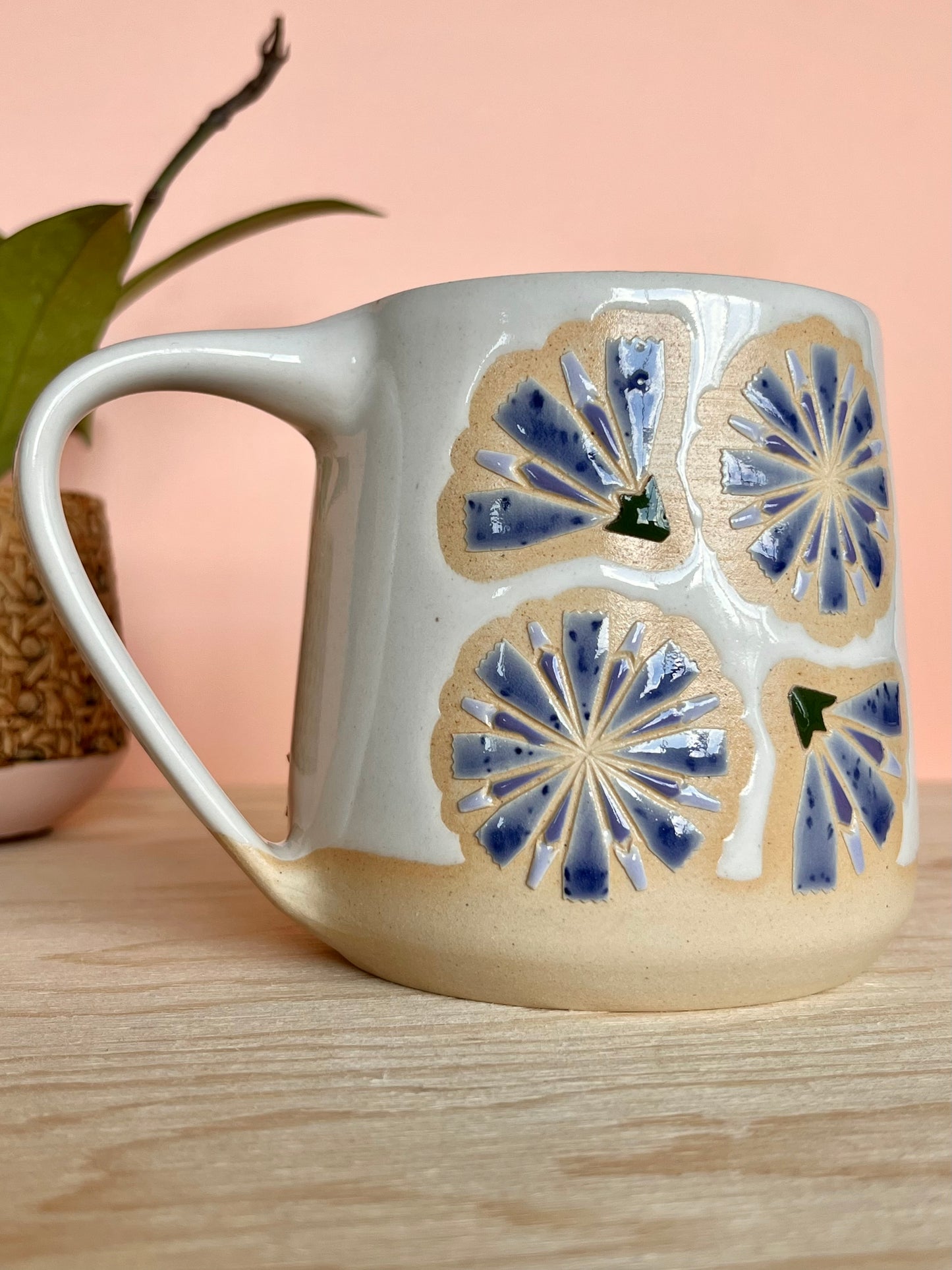 Extra Tall Garden Quilt Mug -27-