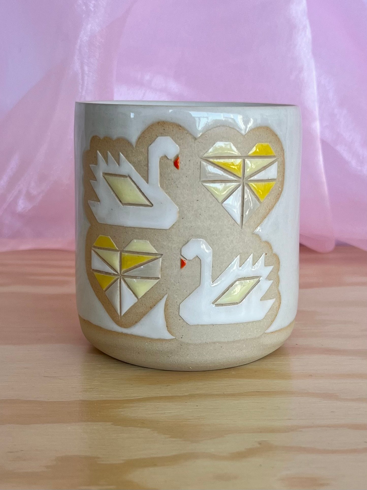 Quilt Thumbprint Tumbler