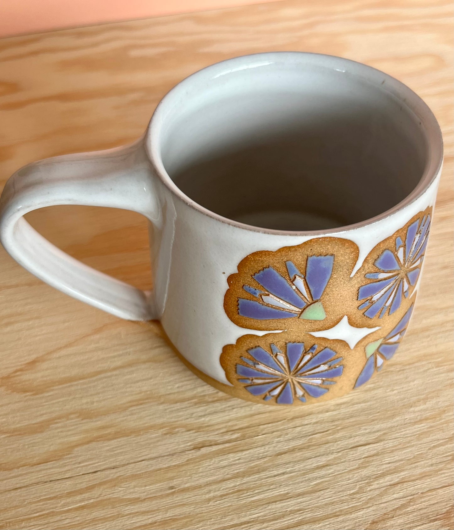 Tall Garden Quilt Mug -14-