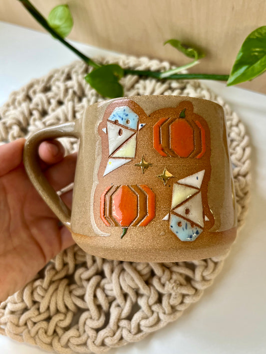 Shortie Fall Quilt Mug