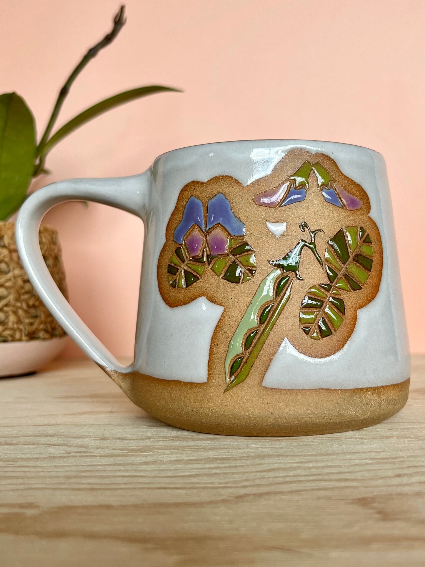 Tall Garden Quilt Mug -12-