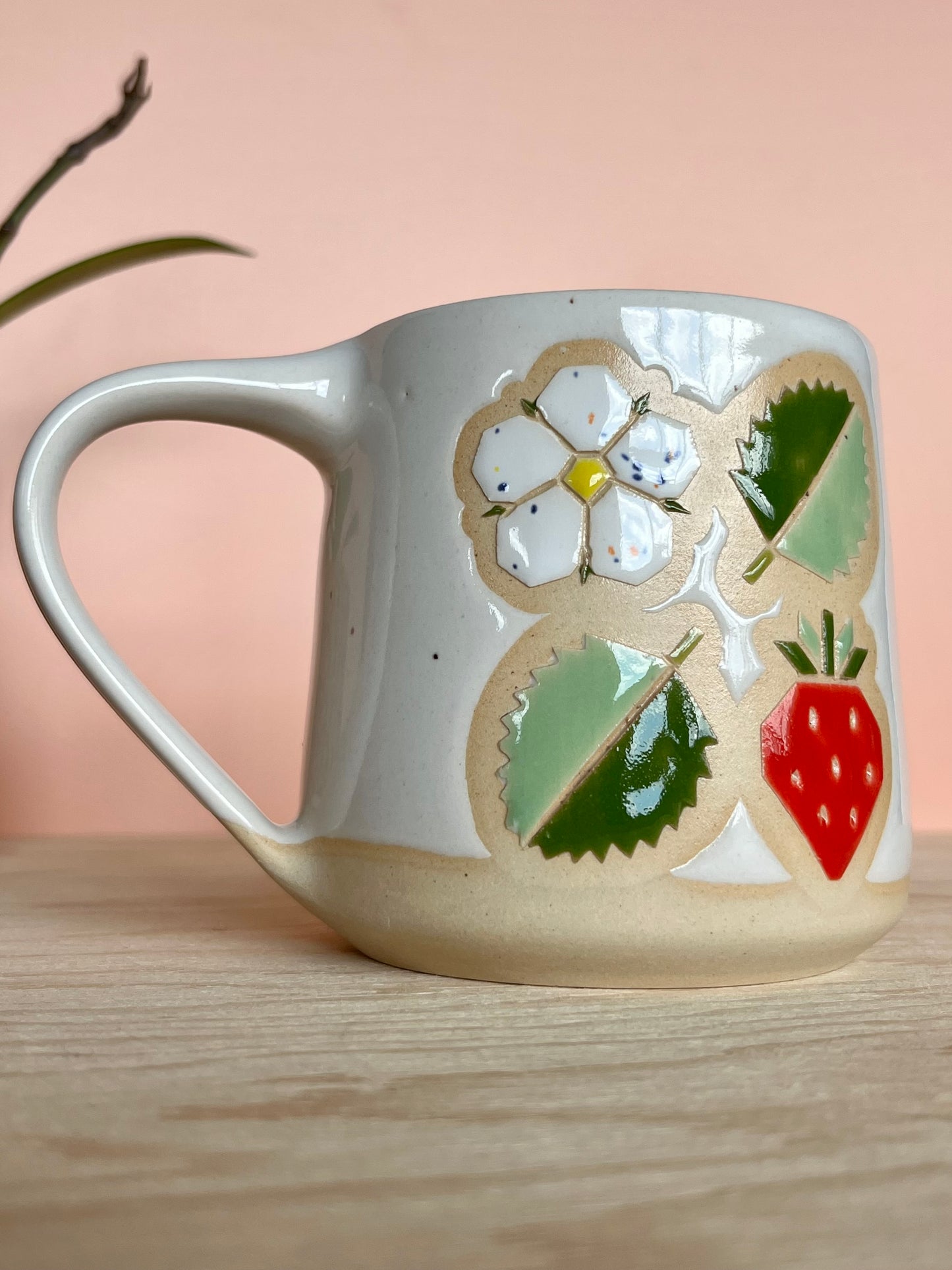 Tall Garden Quilt Mug -18-