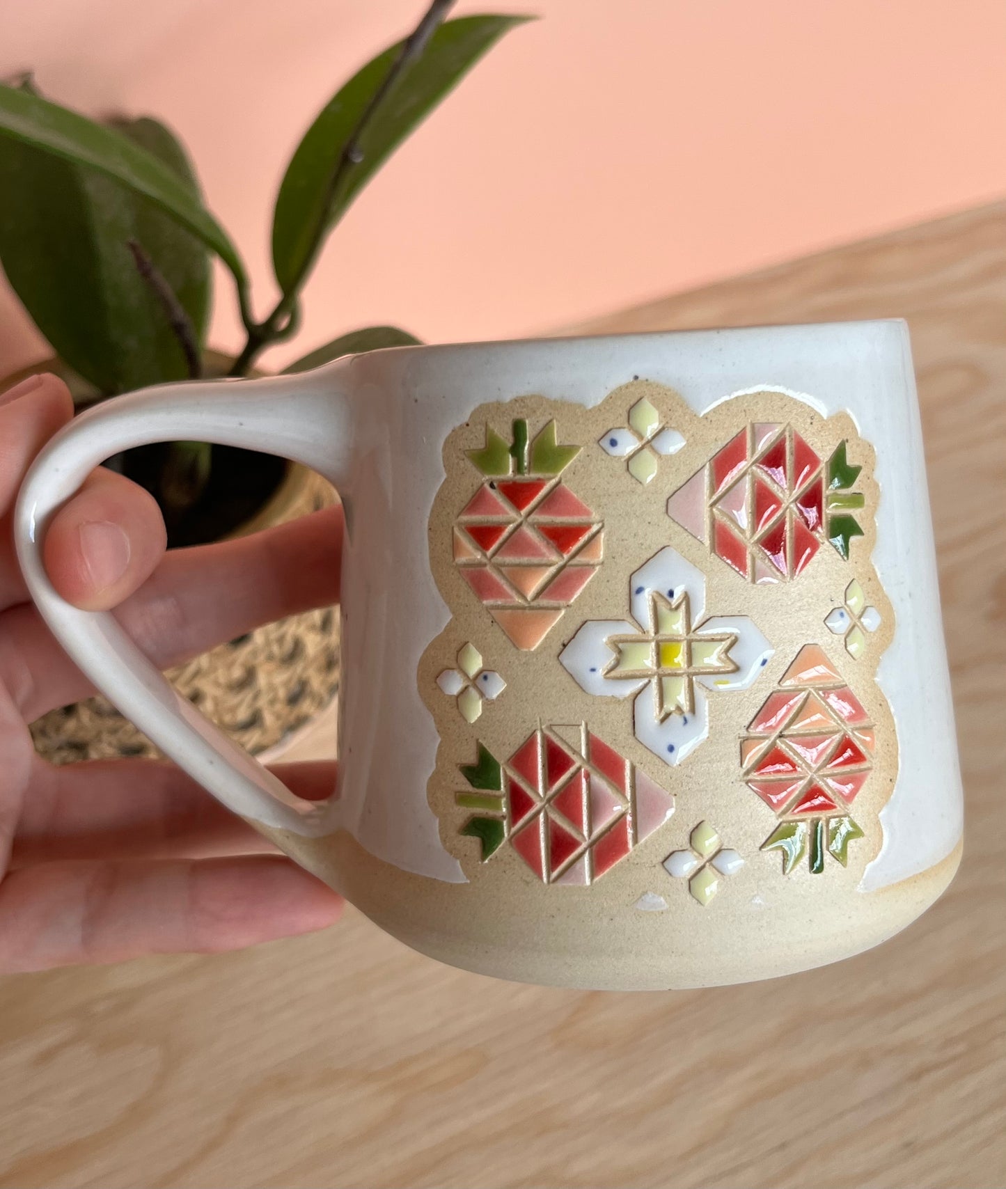 Shortie Garden Quilt Mug -49-