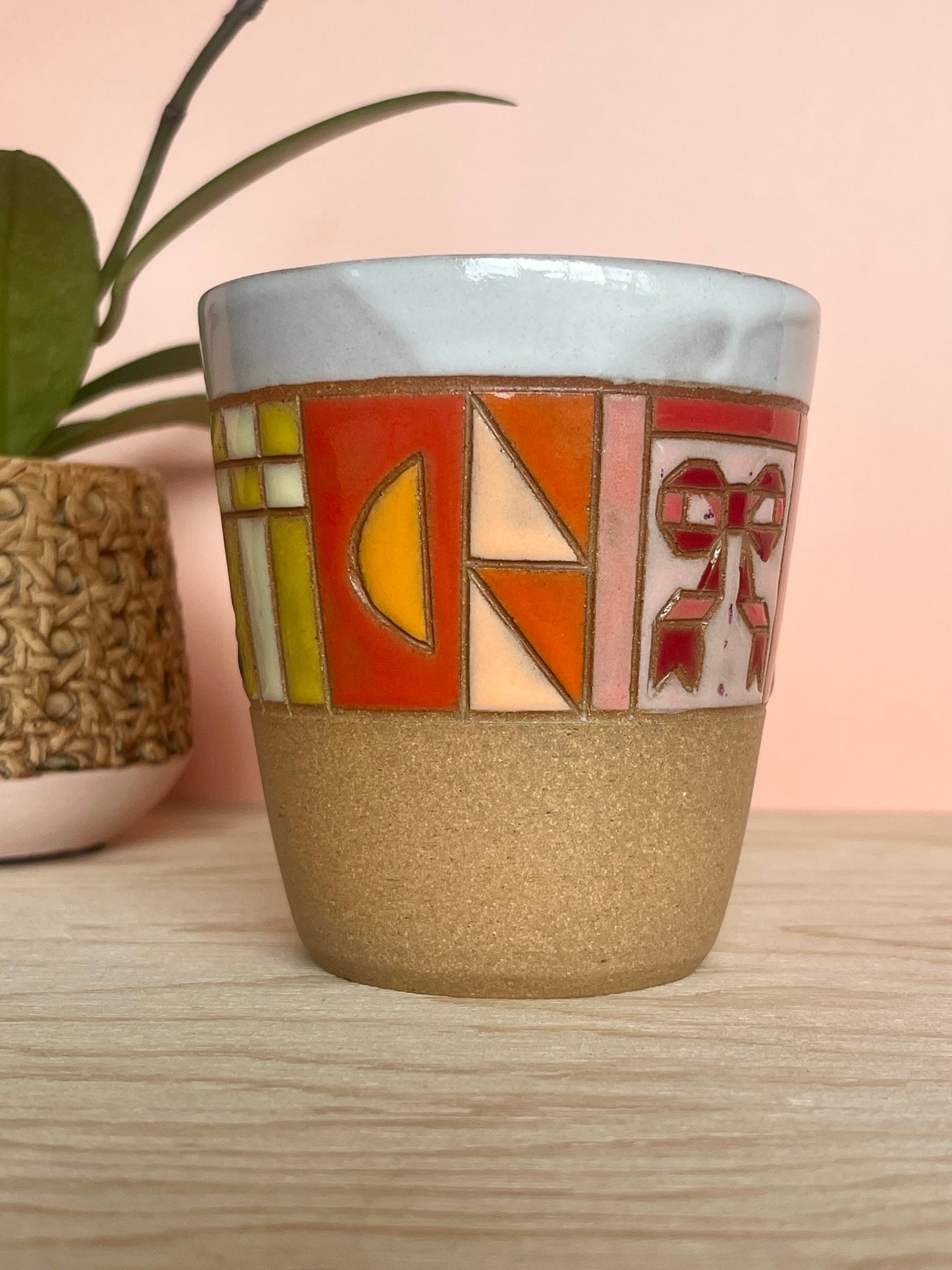 Angular Quilted Tumbler -63-