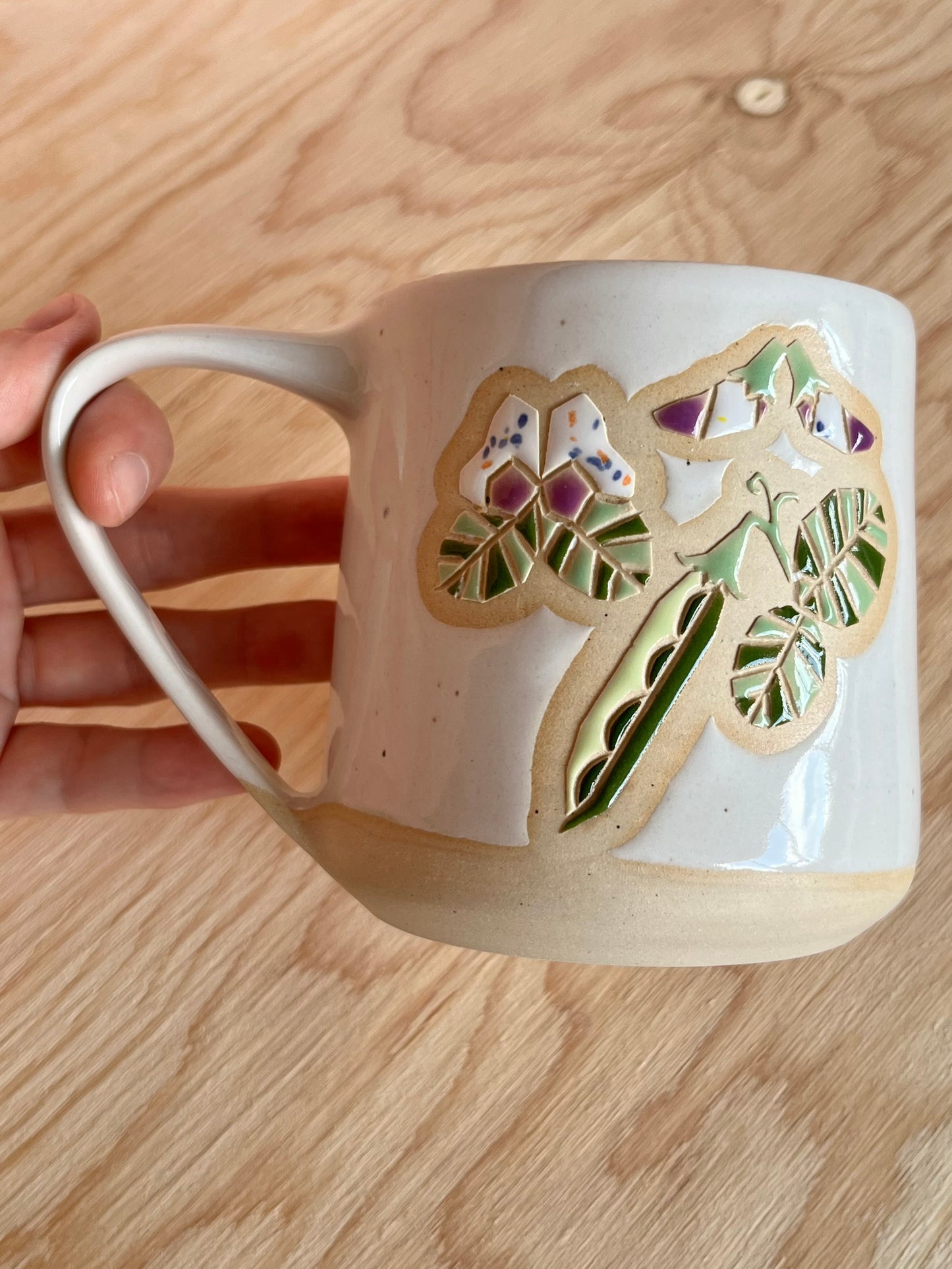 Extra Tall Garden Quilt Mug -25-