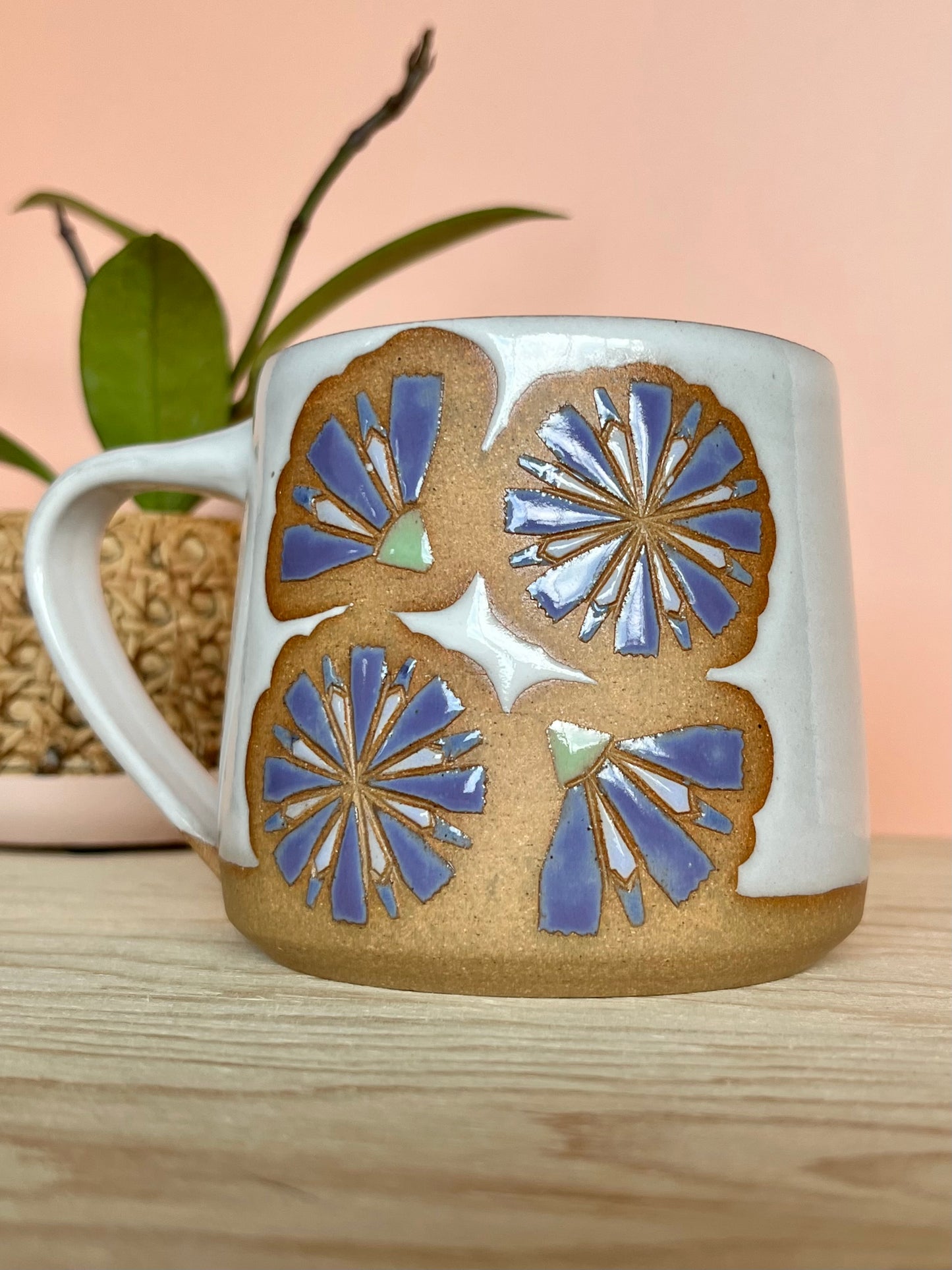 Tall Garden Quilt Mug -14-