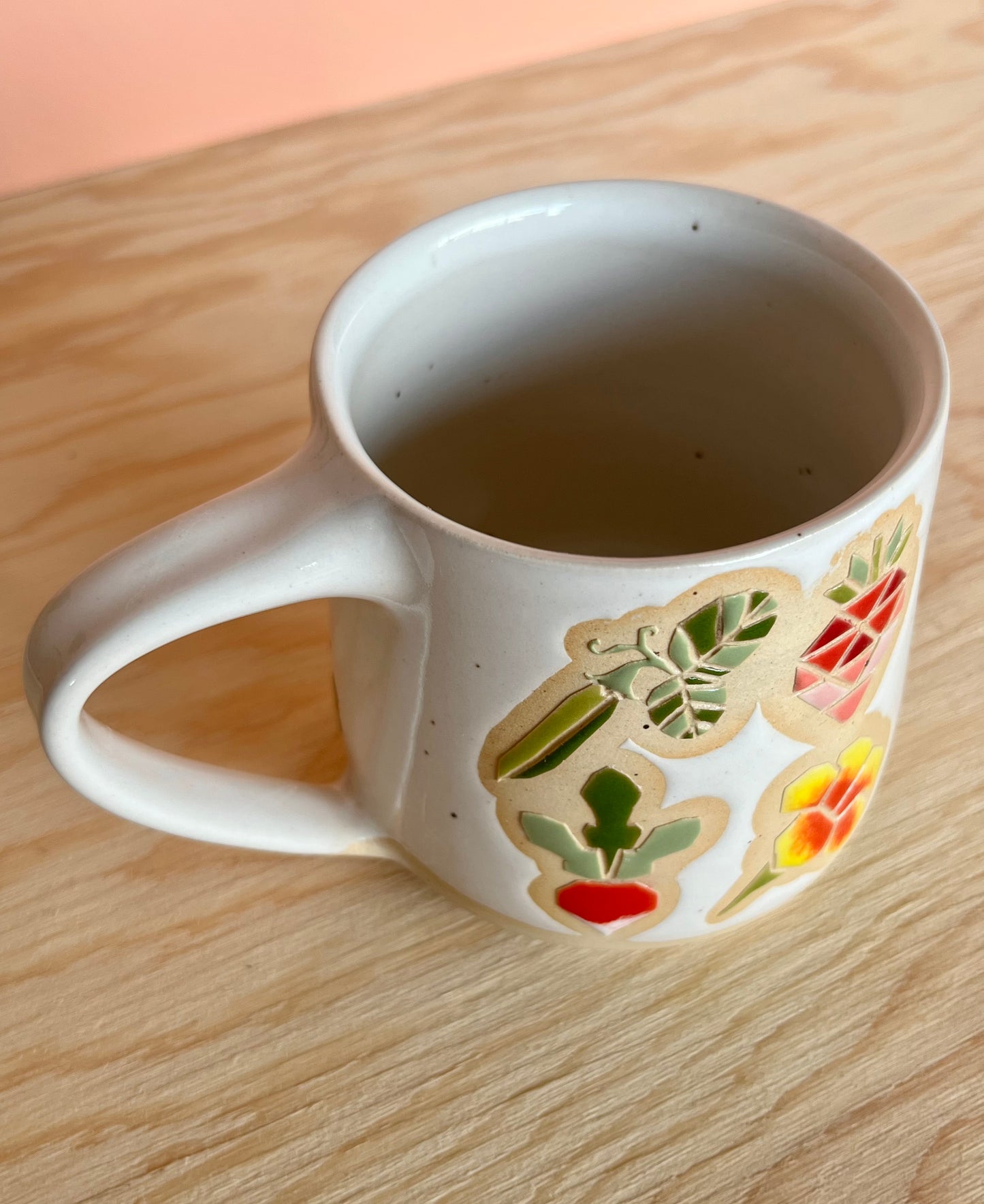 Tall Garden Quilt Mug -20-