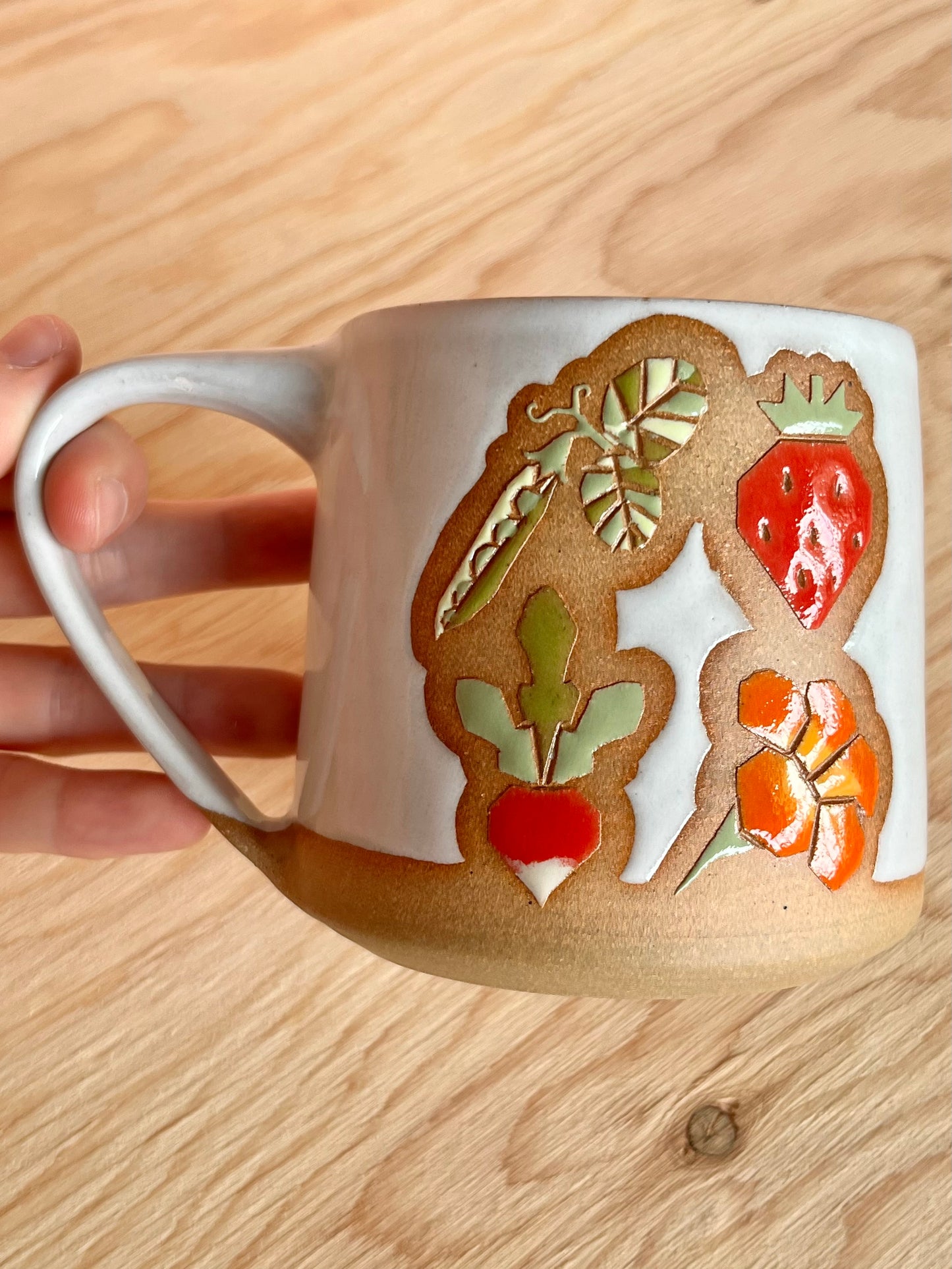 Tall Garden Quilt Mug -03-