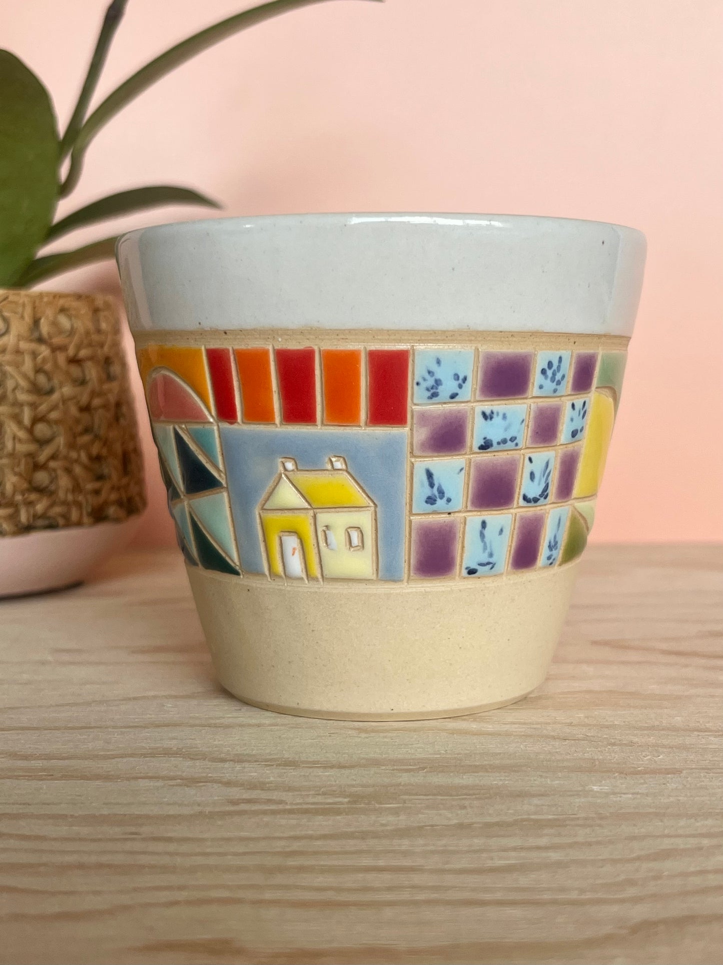 Angular Quilted Tumbler -74-