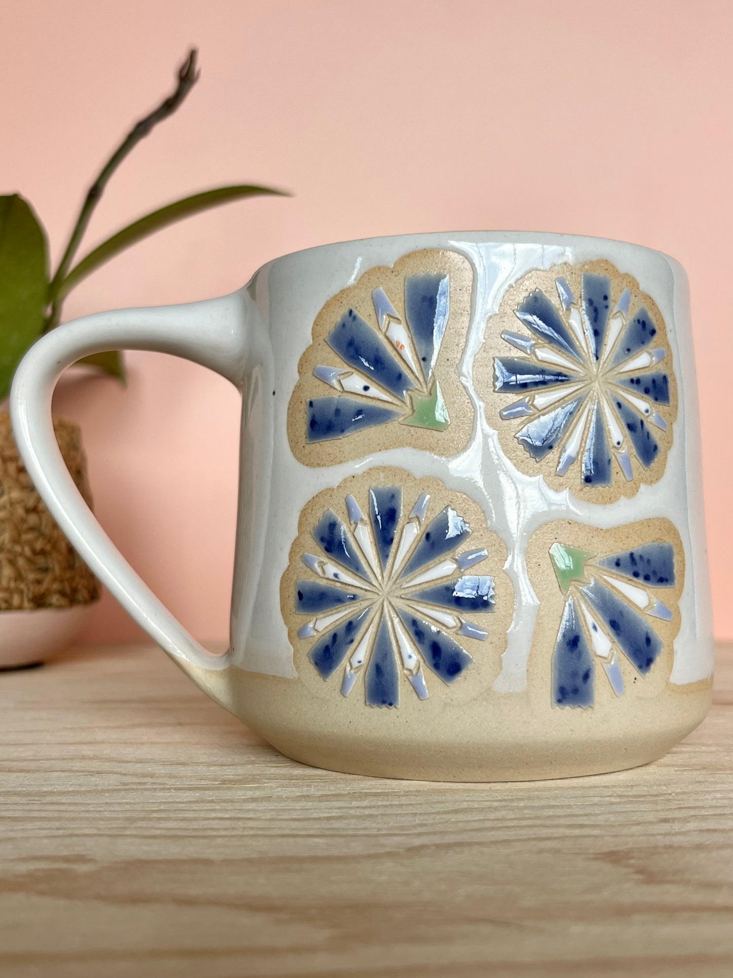 Tall Garden Quilt Mug -21-