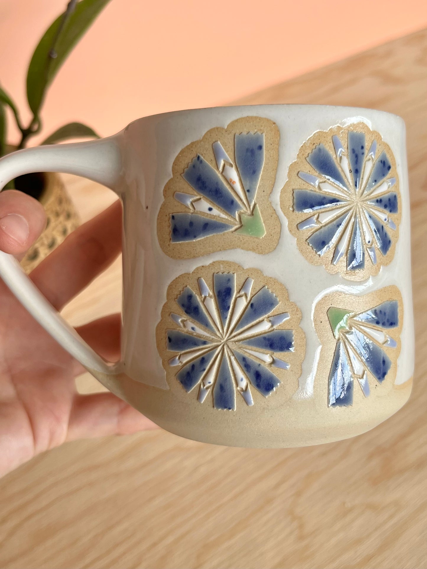 Tall Garden Quilt Mug -21-