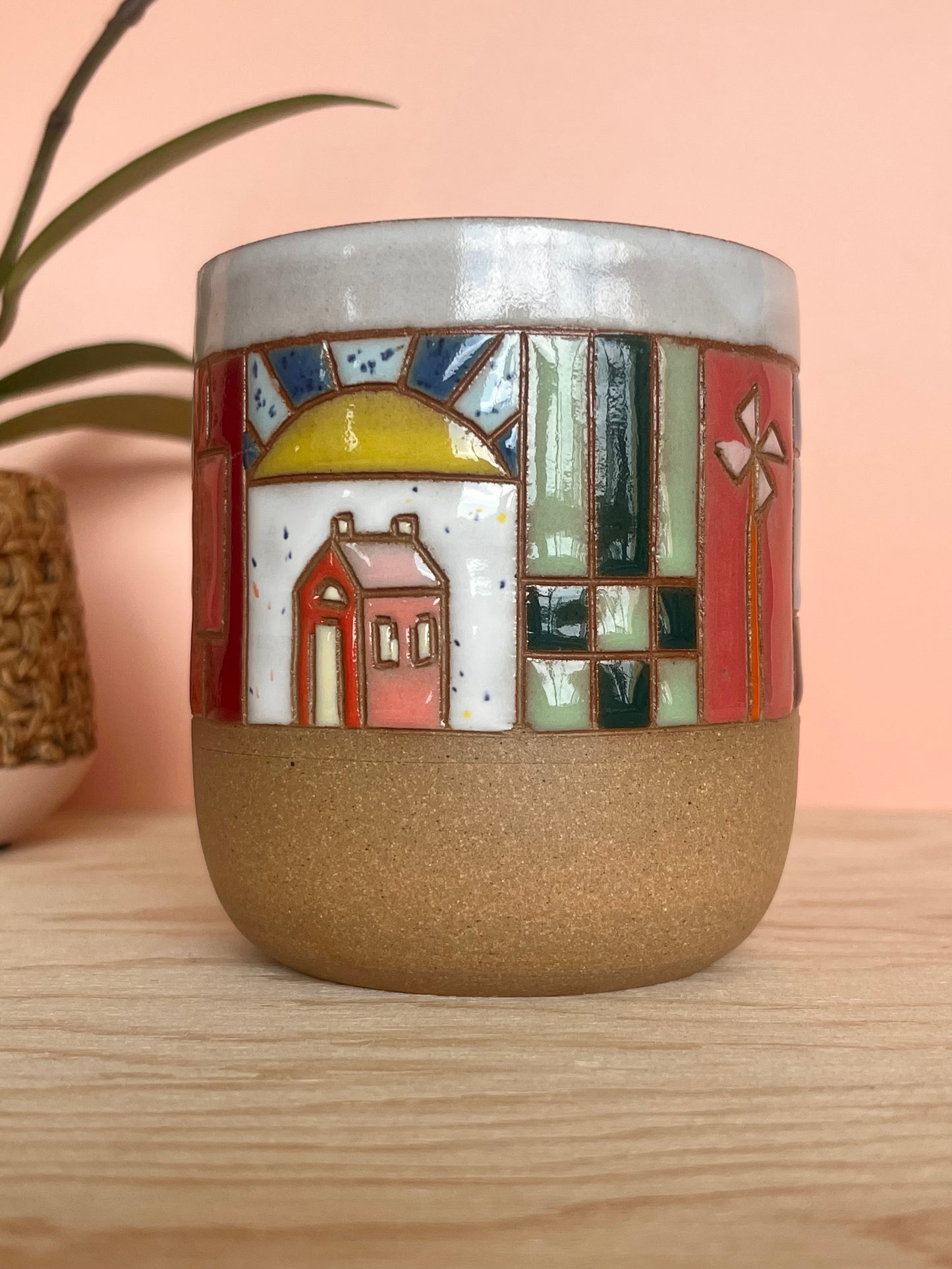 Rounded Quilted Tumbler -79-