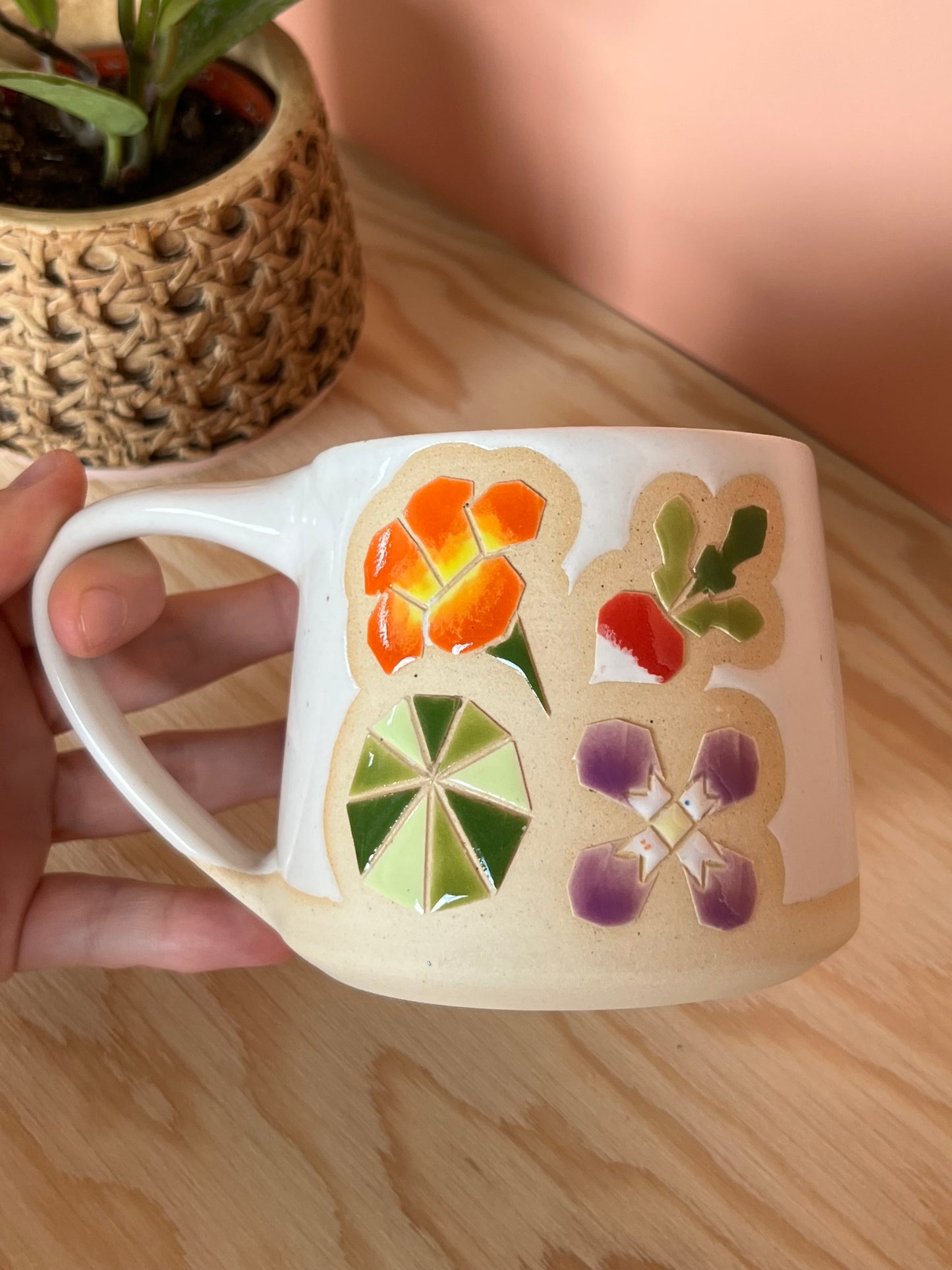 Shortie Garden Quilt Mug -51-