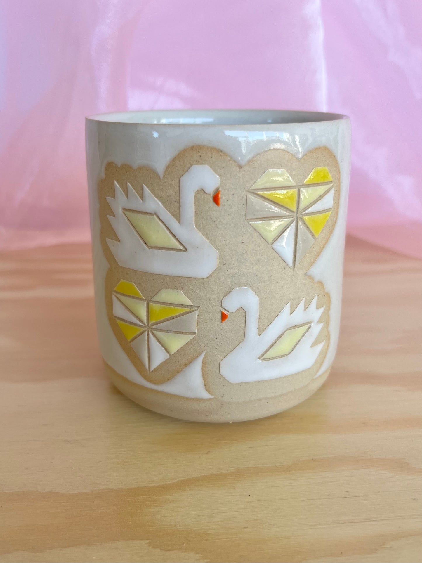 Quilt Thumbprint Tumbler