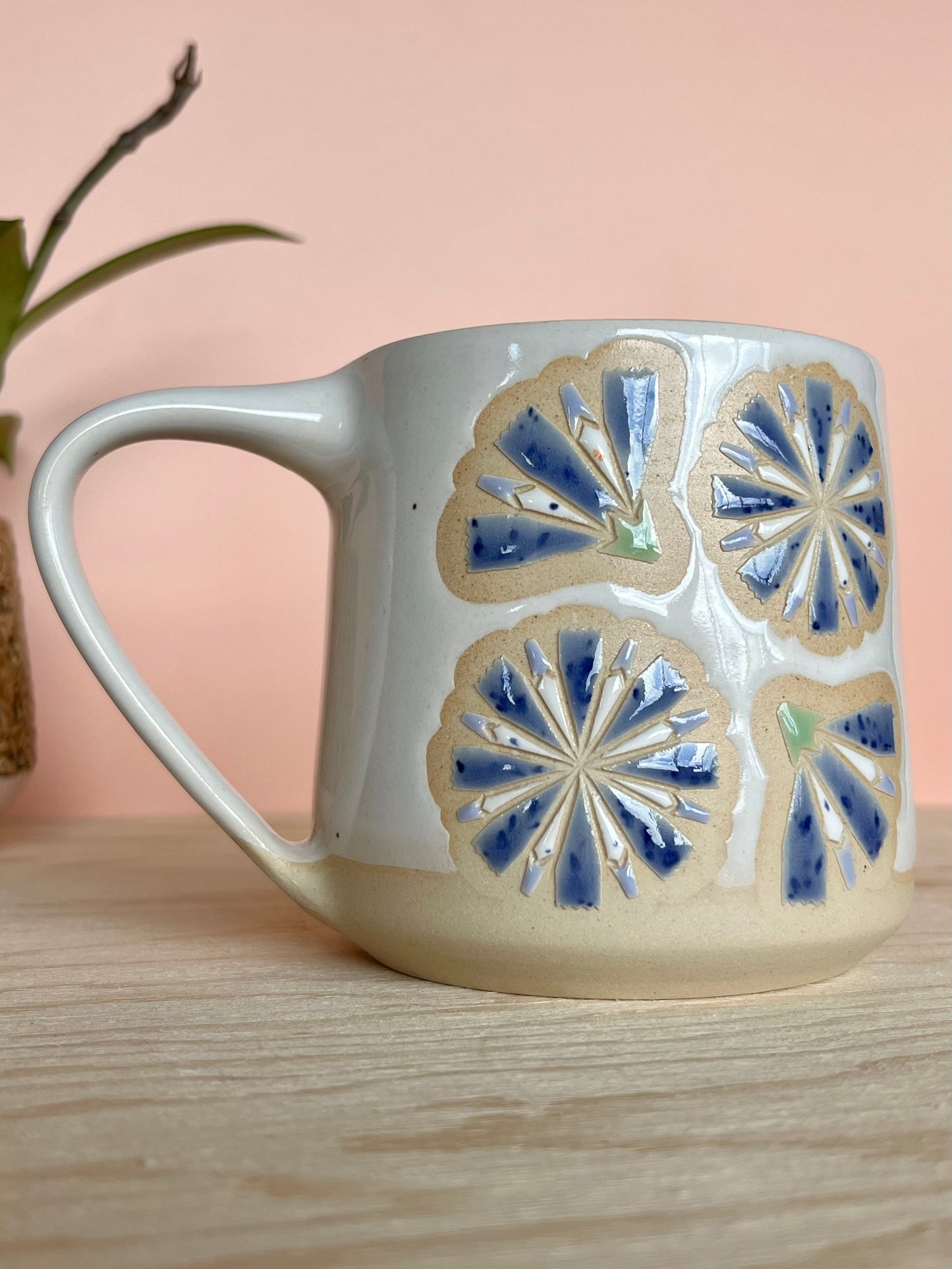 Tall Garden Quilt Mug -21-