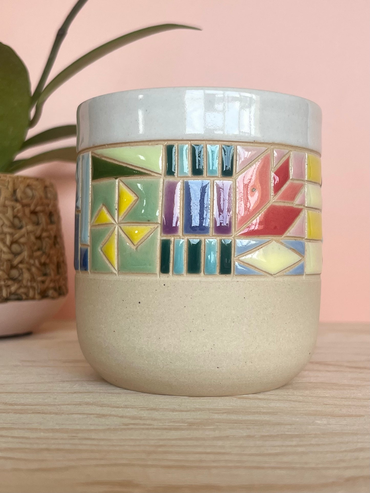 Rounded Quilted Tumbler -97-