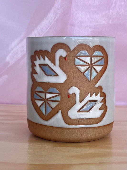 Quilt Thumbprint Tumbler