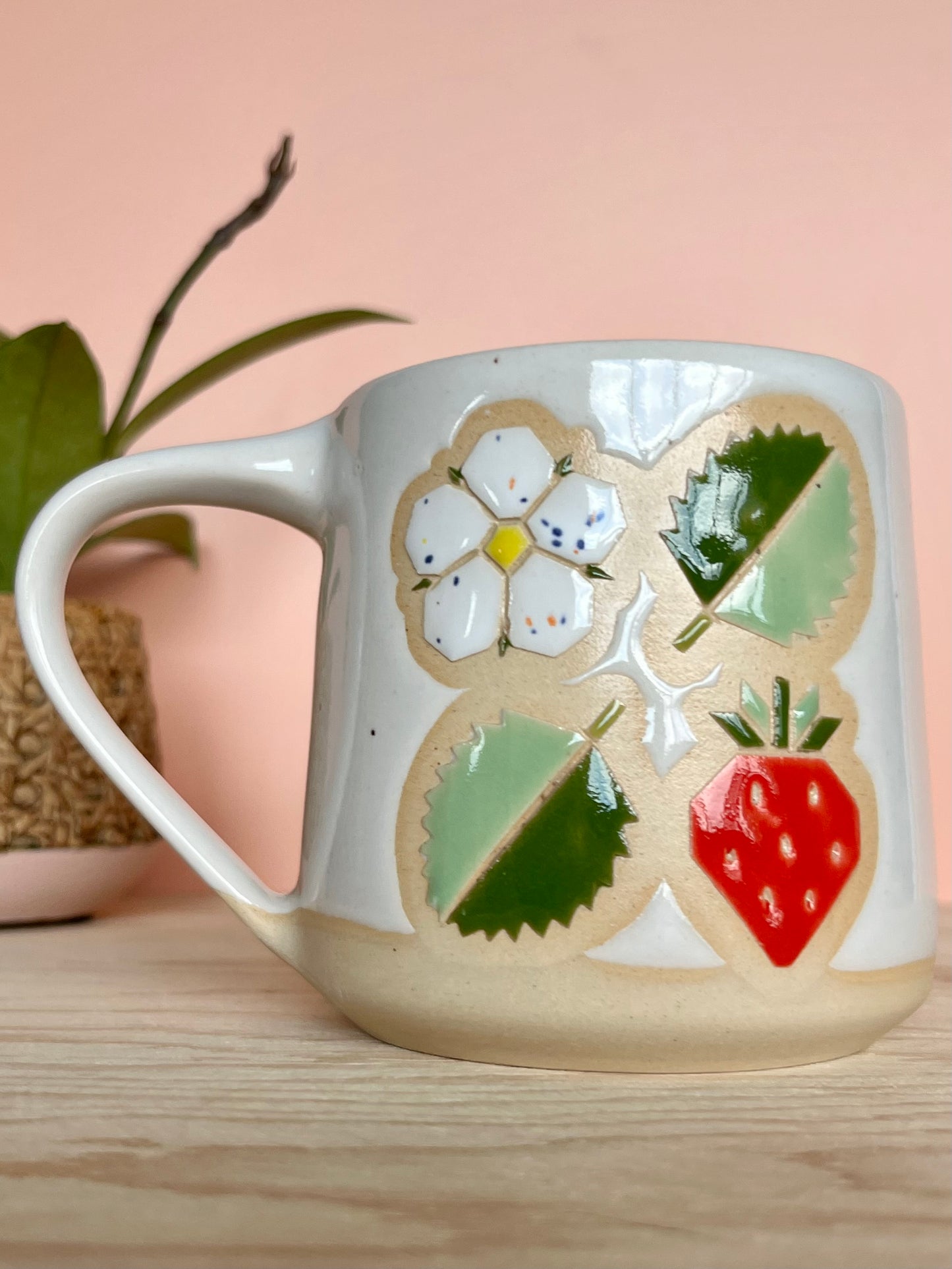 Tall Garden Quilt Mug -18-