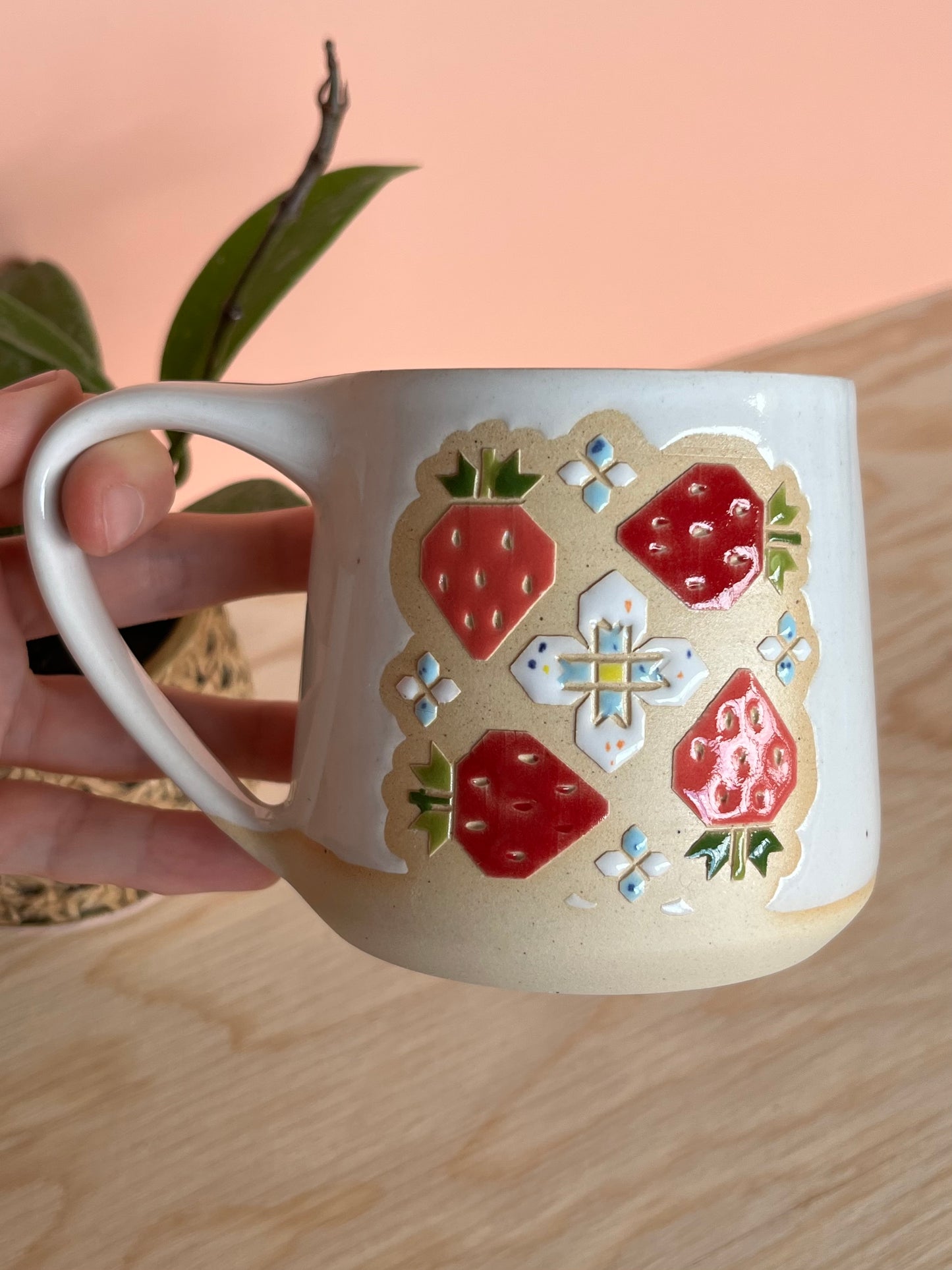 Shortie Garden Quilt Mug -50-