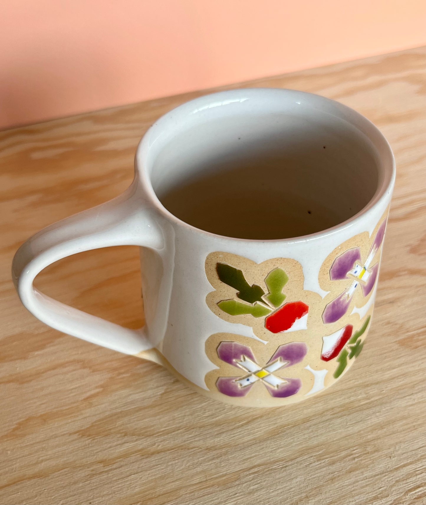 Extra Tall Garden Quilt Mug -23-
