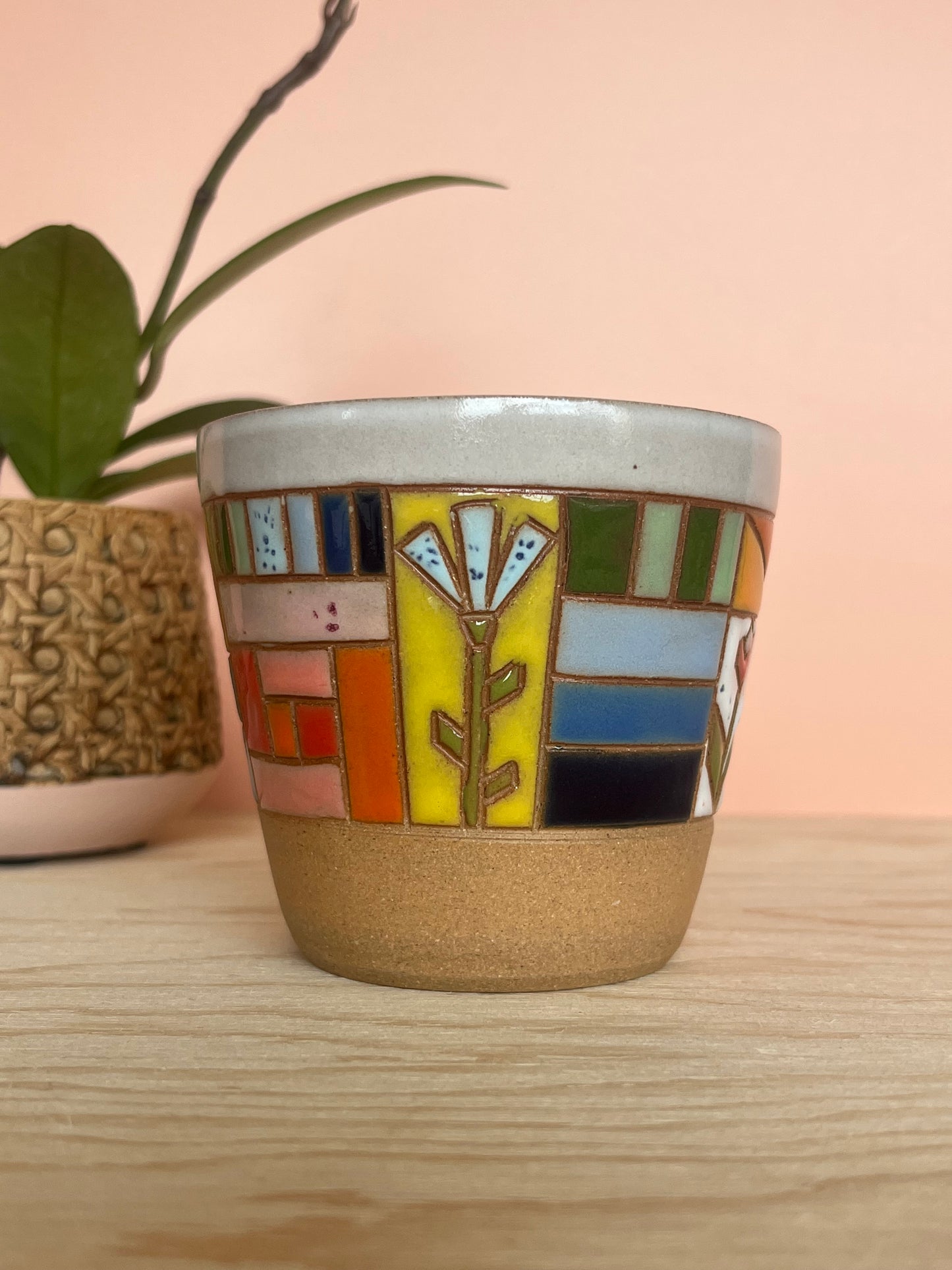 Angular Quilted Tumbler -68-