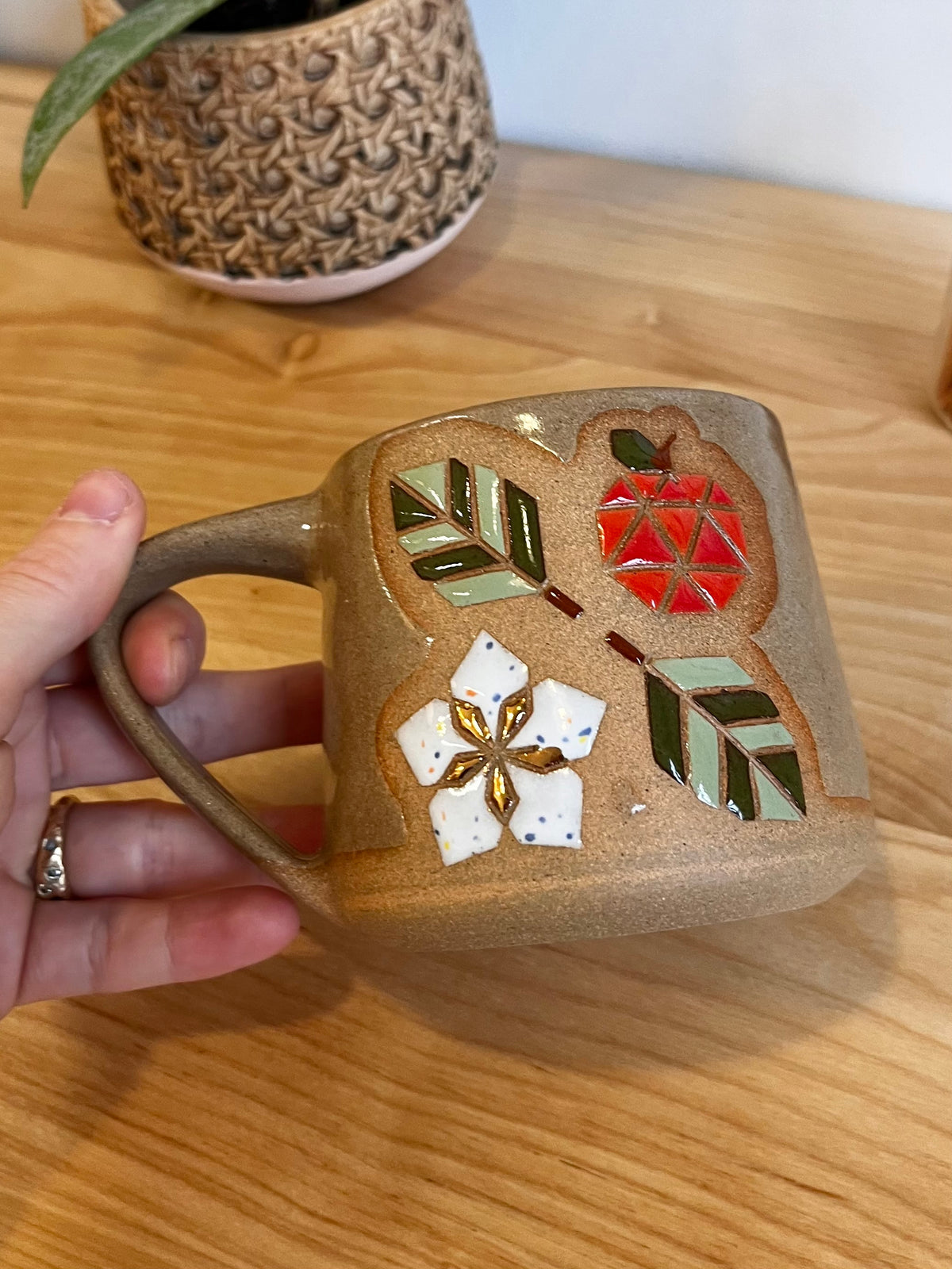Shortie Fall Quilt Mug -06-
