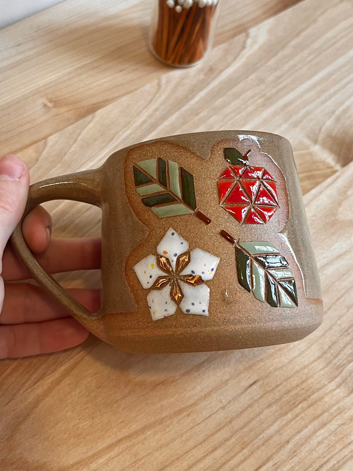 Shortie Fall Quilt Mug -06-