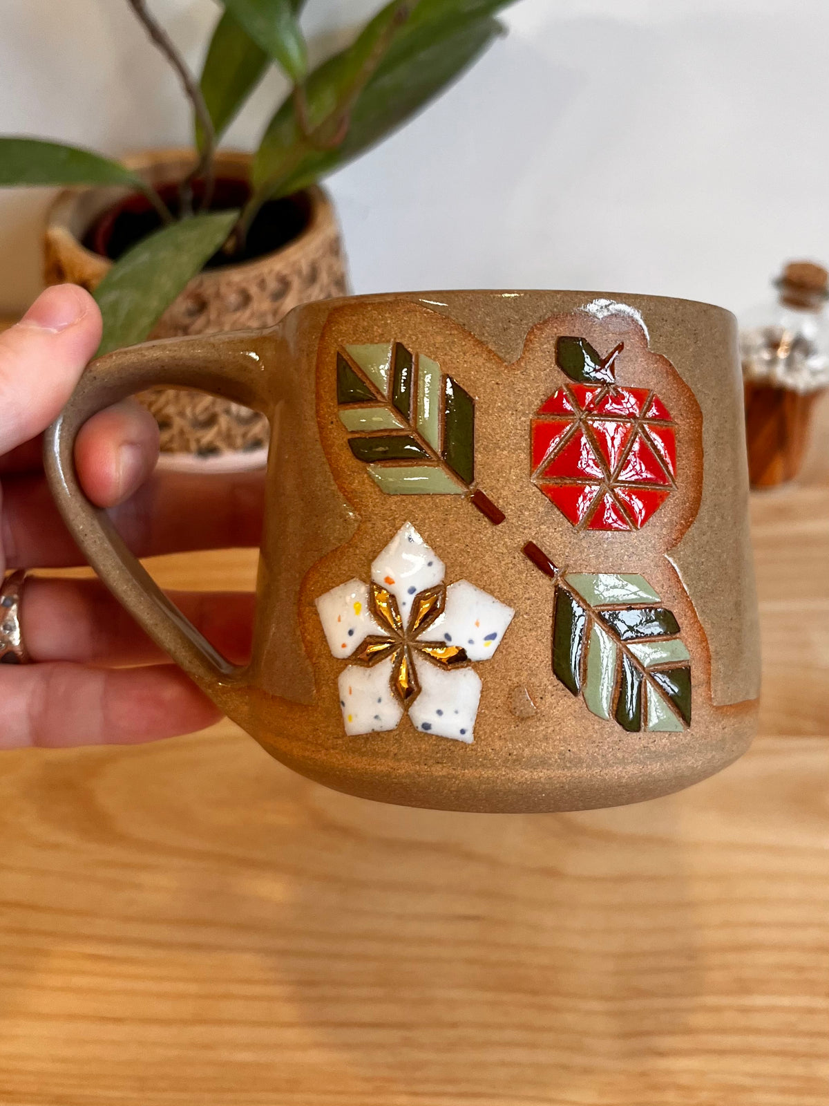Shortie Fall Quilt Mug -06-