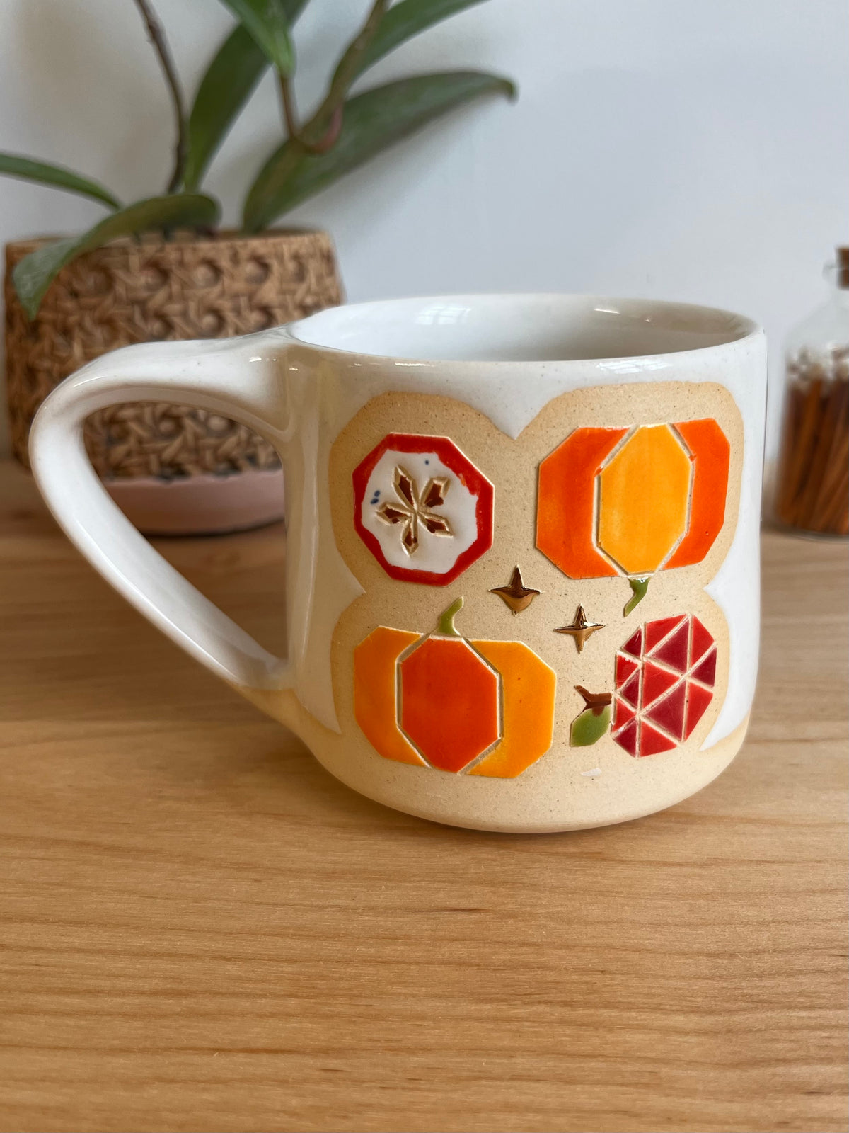 Shortie Fall Quilt Mug -17-