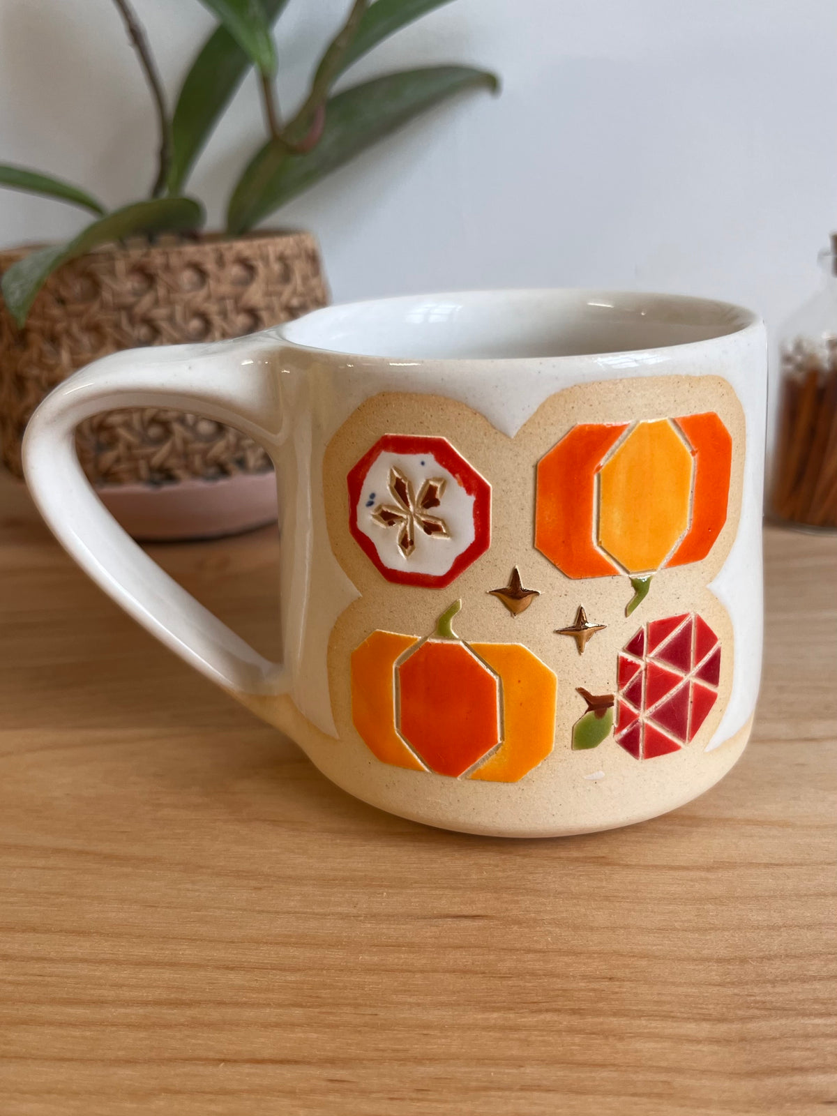 Shortie Fall Quilt Mug -17-