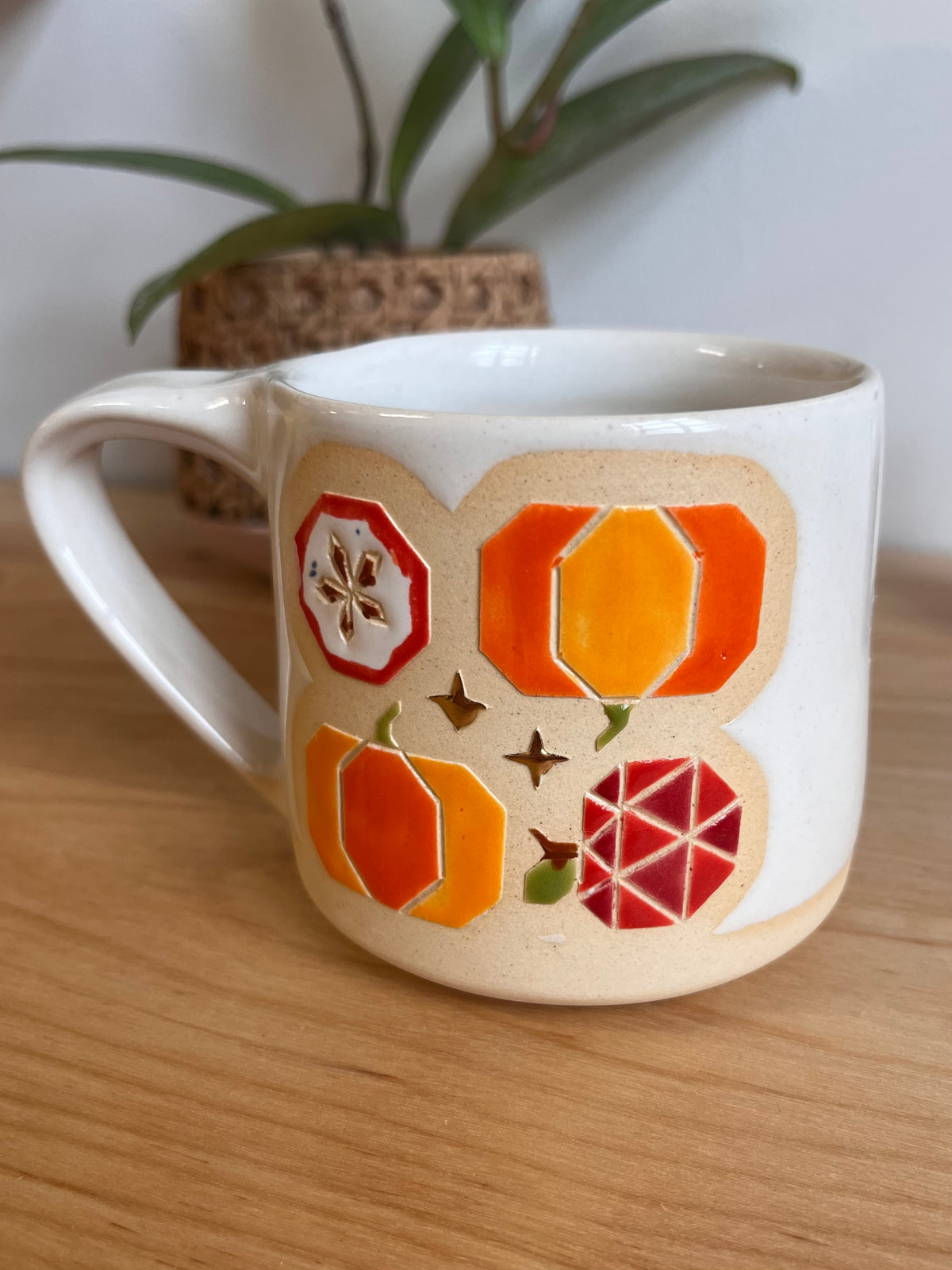 Shortie Fall Quilt Mug -17-