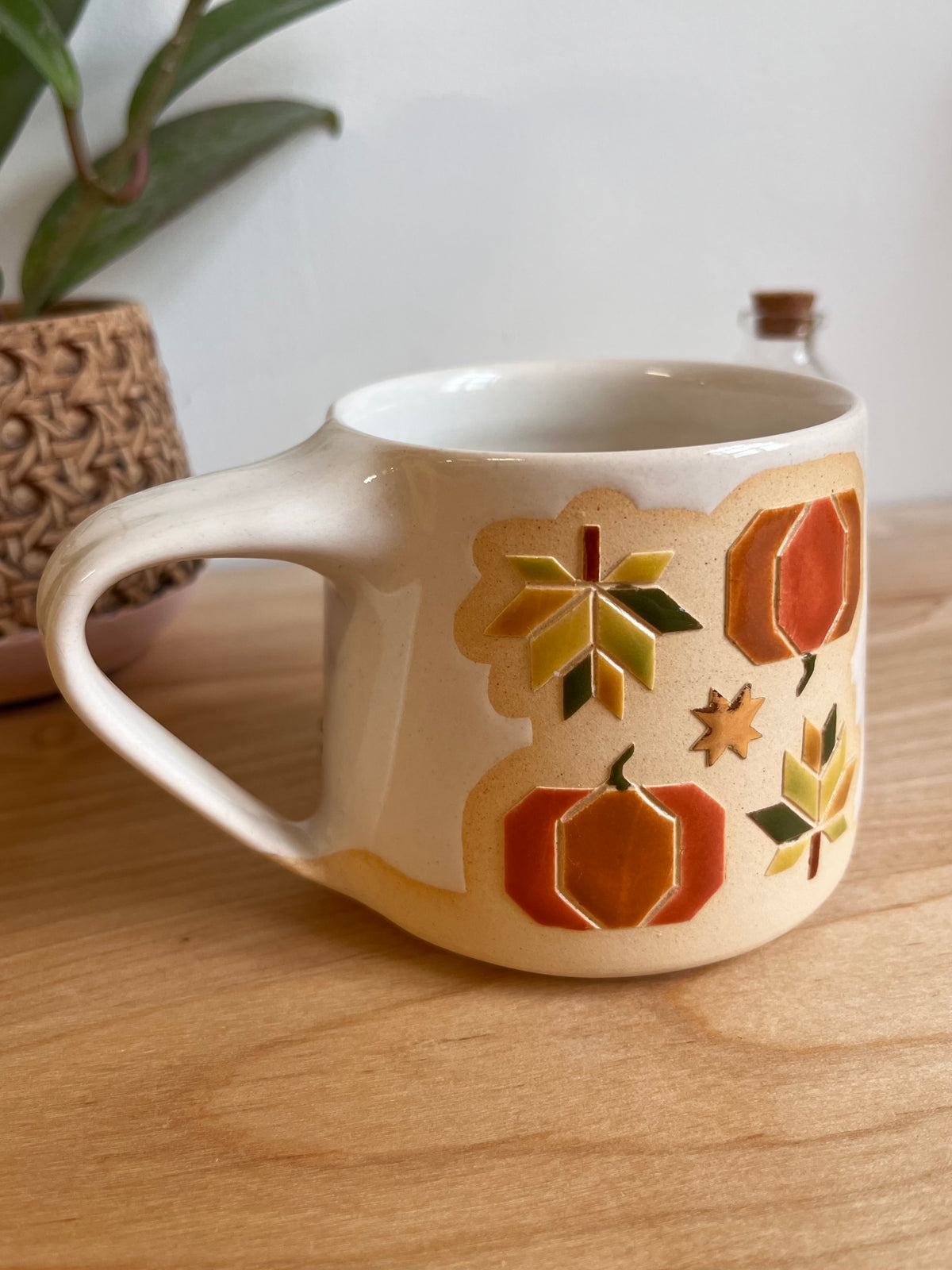 Shortie Fall Quilt Mug -18-