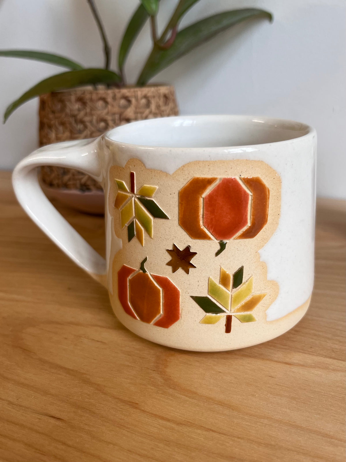 Shortie Fall Quilt Mug -18-