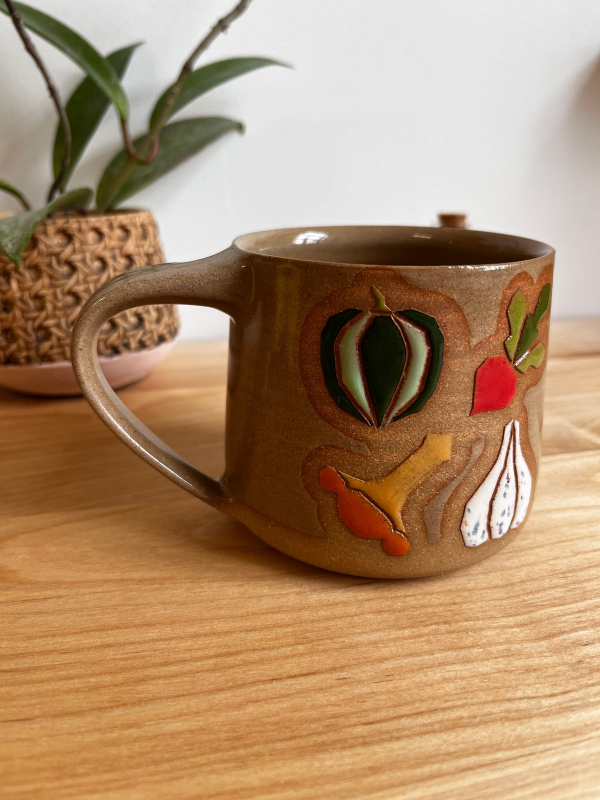 Tall Fall Quilt Mug -21-