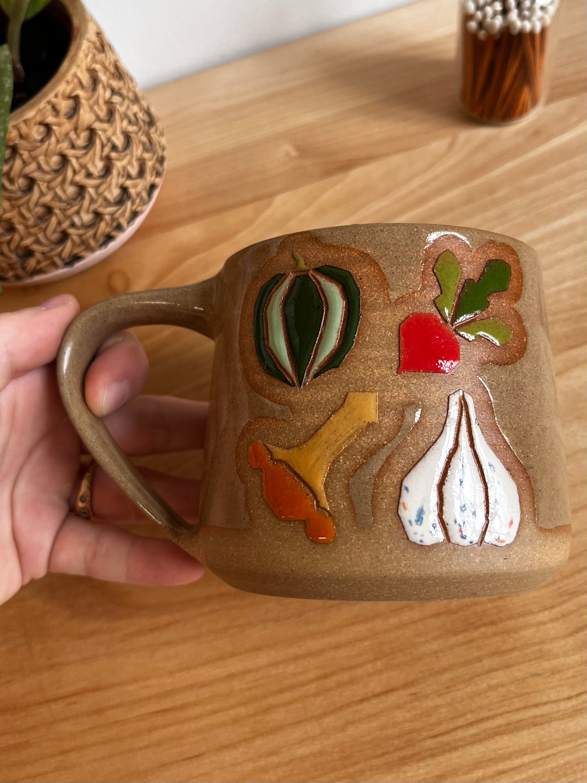 Tall Fall Quilt Mug -21-