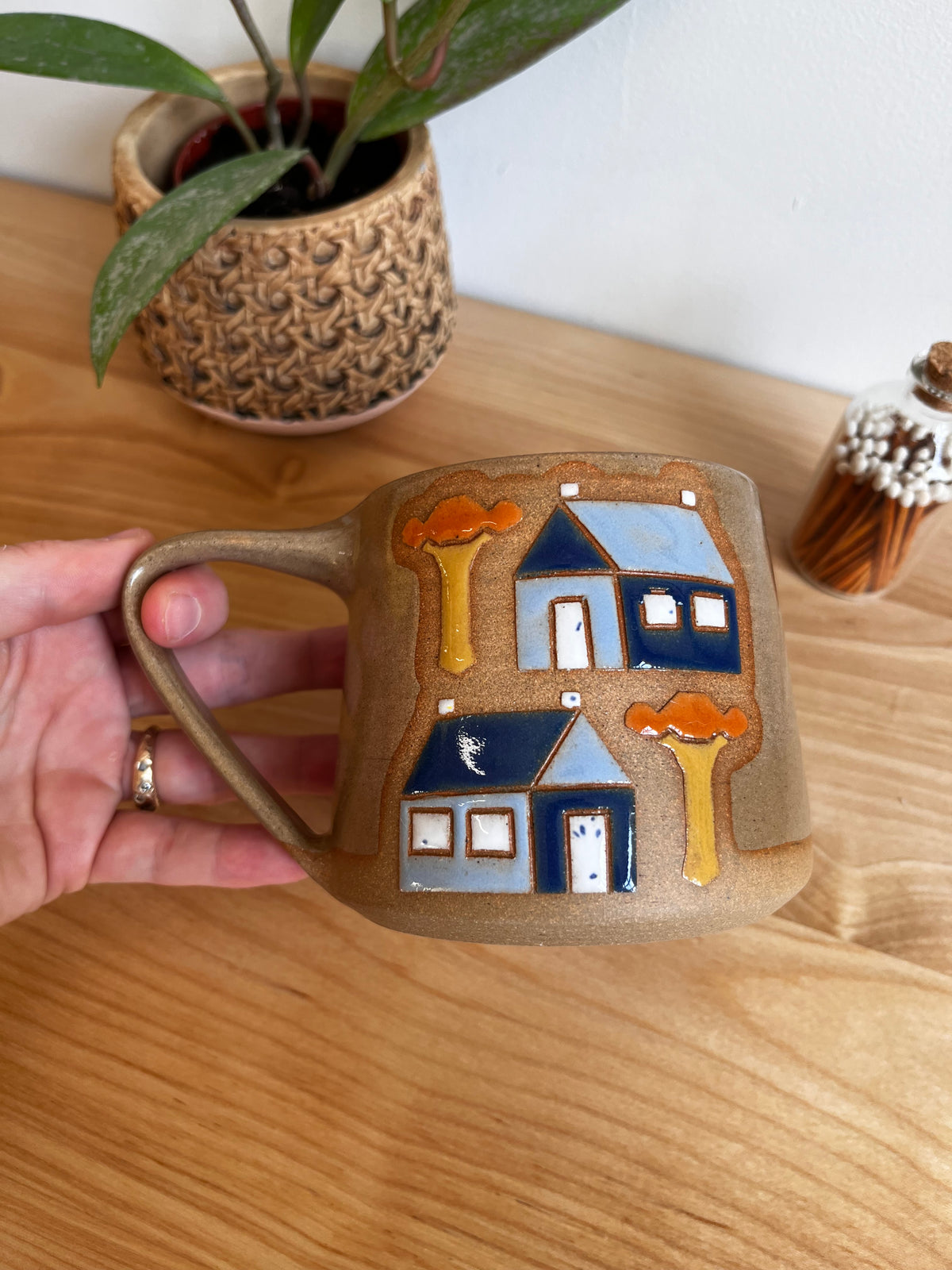 Tall Fall Quilt Mug -25-