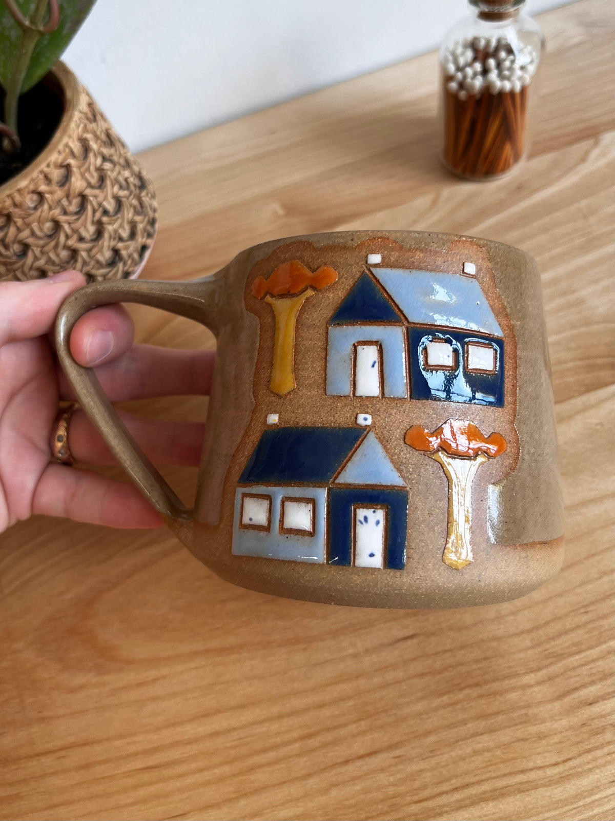 Tall Fall Quilt Mug -25-