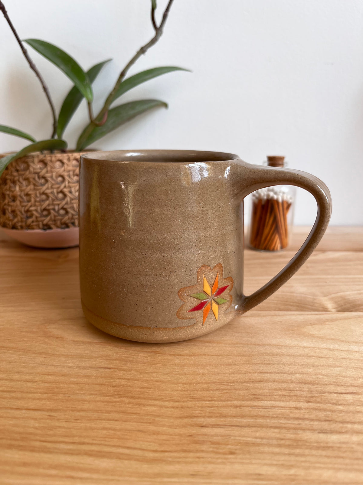 Tall Fall Quilt Mug -26-