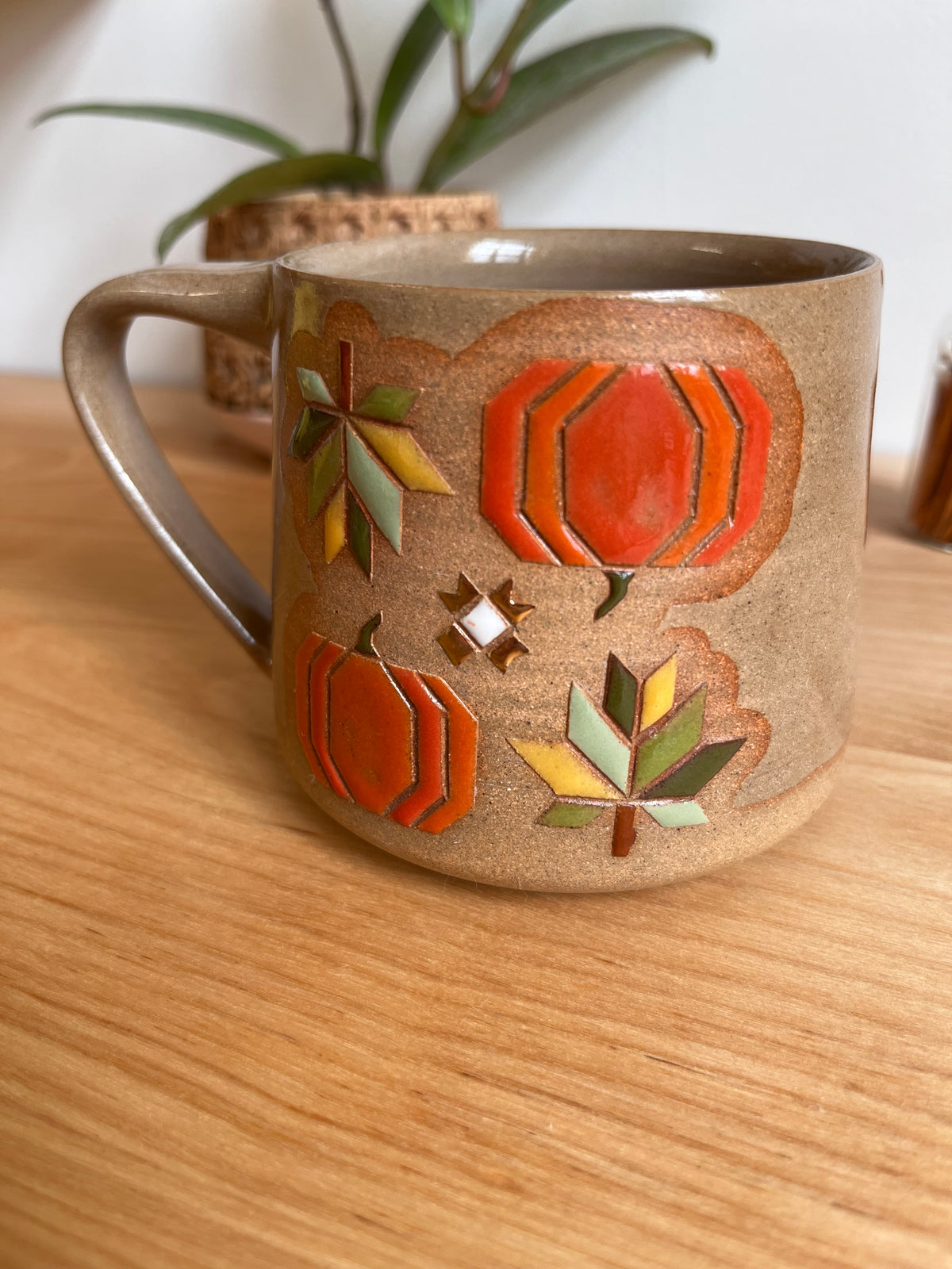 Tall Fall Quilt Mug -28-